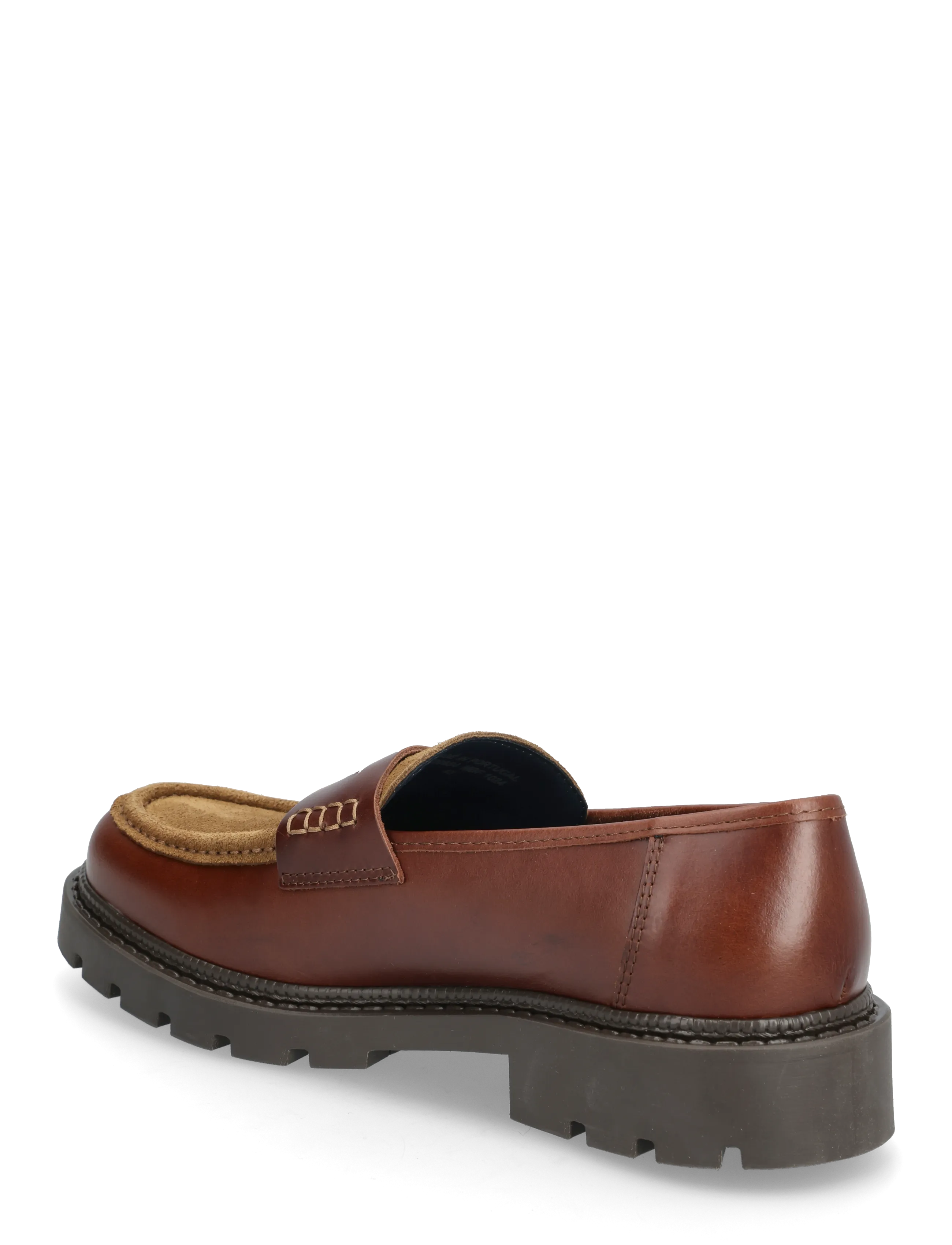 Bianco - BIAJEFF Penny Loafer Leather Mix - kollektioner - tan mix - 2