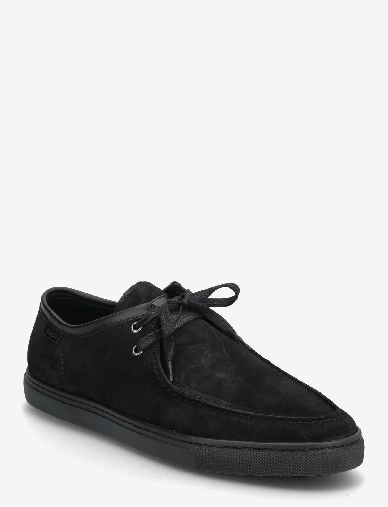 Bianco - BIAYORK Lace Up Suede - kollektioner - black - 0