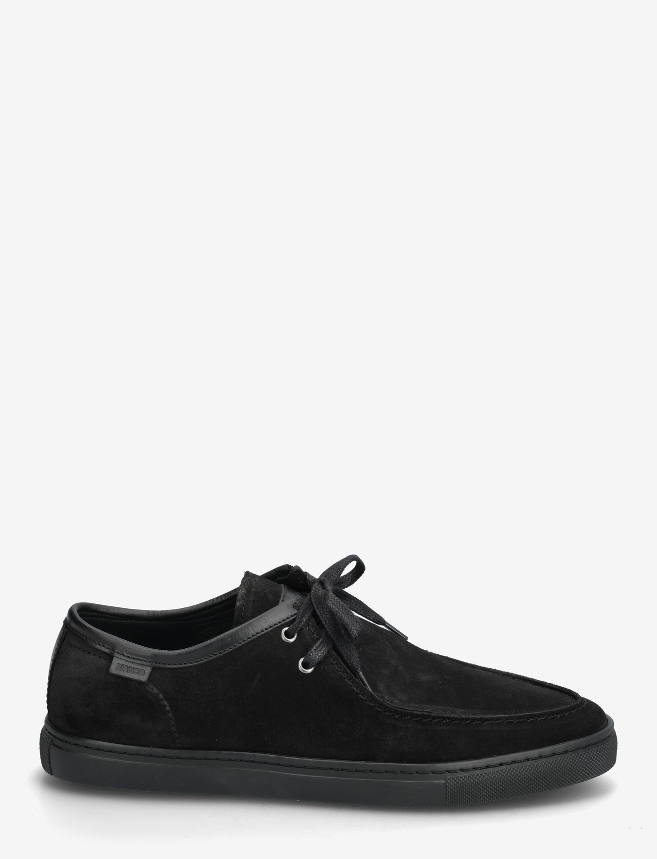 Bianco - BIAYORK Lace Up Suede - kollektioner - black - 1