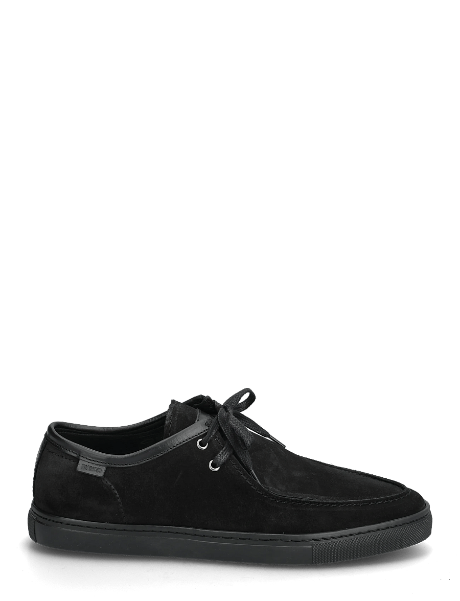 Bianco - BIAYORK Lace Up Suede - kollektionen - black - 1
