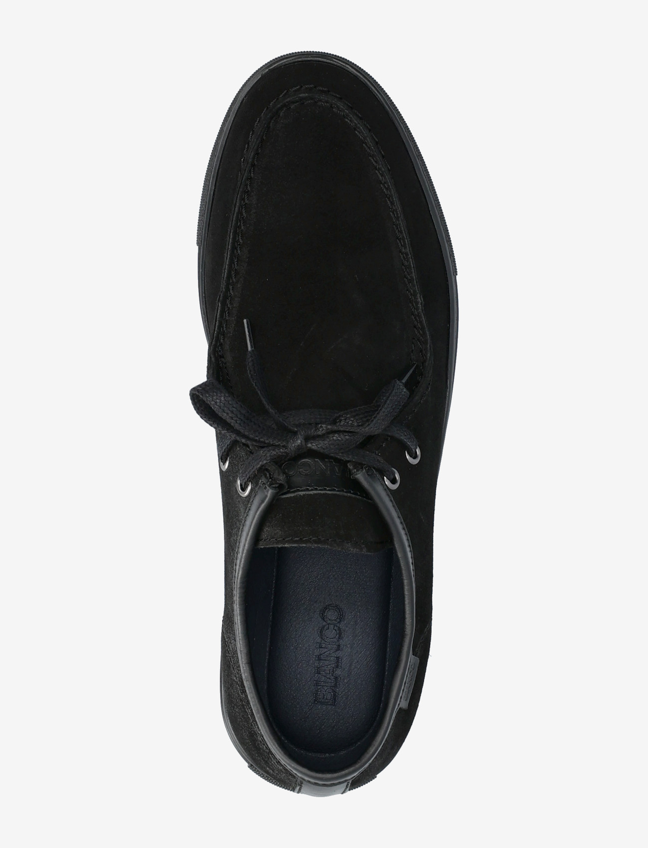 Bianco - BIAYORK Lace Up Suede - kollektioner - black - 3