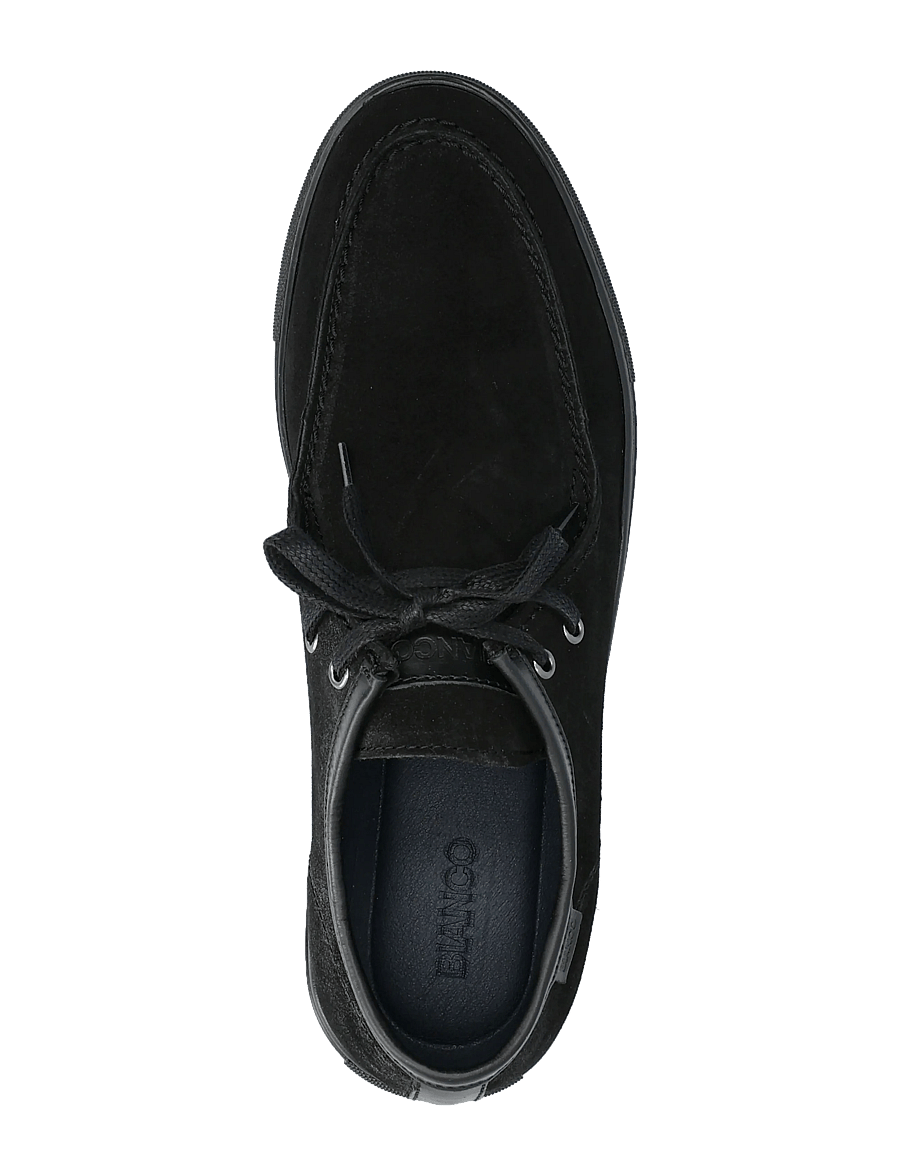 Bianco - BIAYORK Lace Up Suede - kollektionen - black - 3