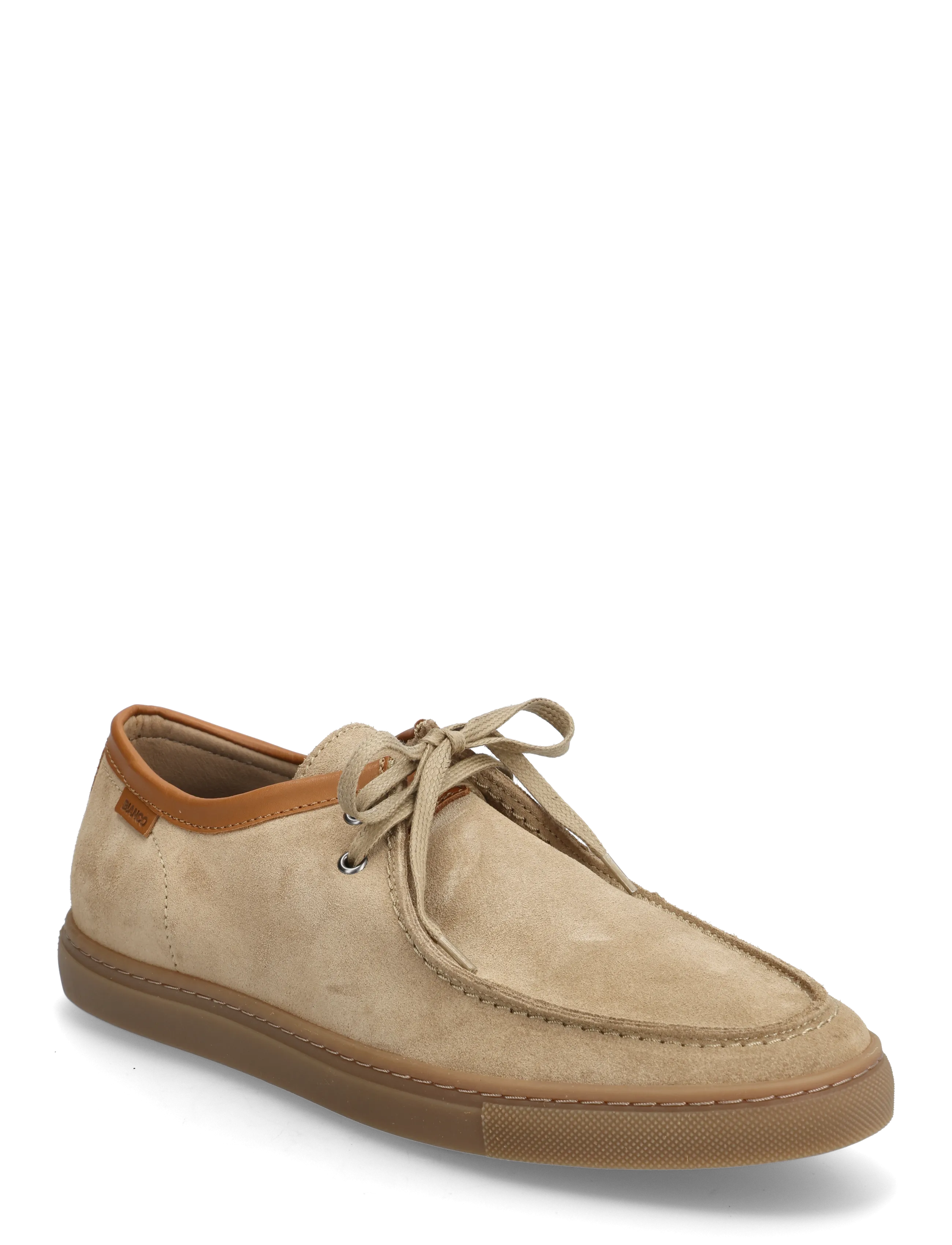 Bianco Biayork Lace Up Suede, 41, Beige, Sko > Hyttesko, Herre