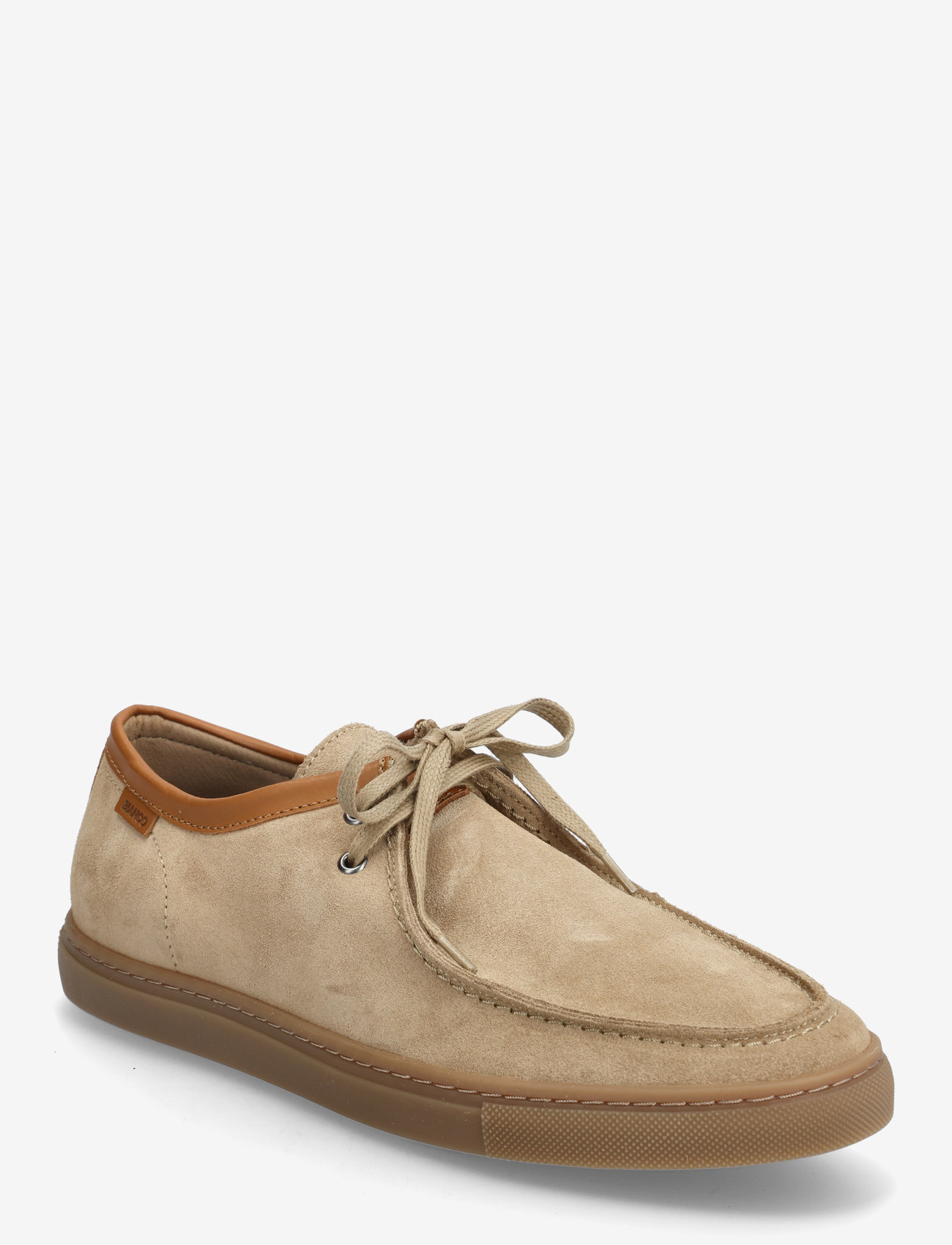 Bianco - BIAYORK Lace Up Suede - kollektioner - sand - 0