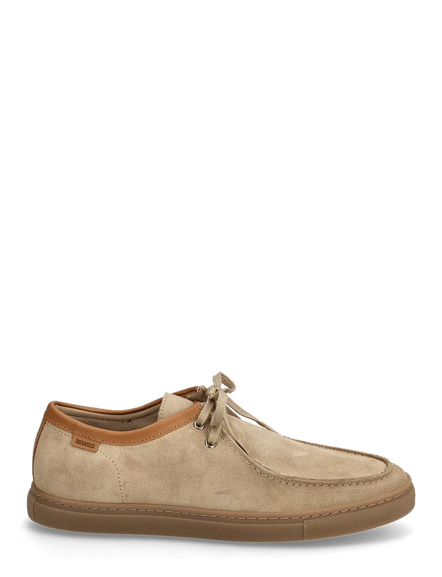 Bianco - BIAYORK Lace Up Suede - collections - sand - 1