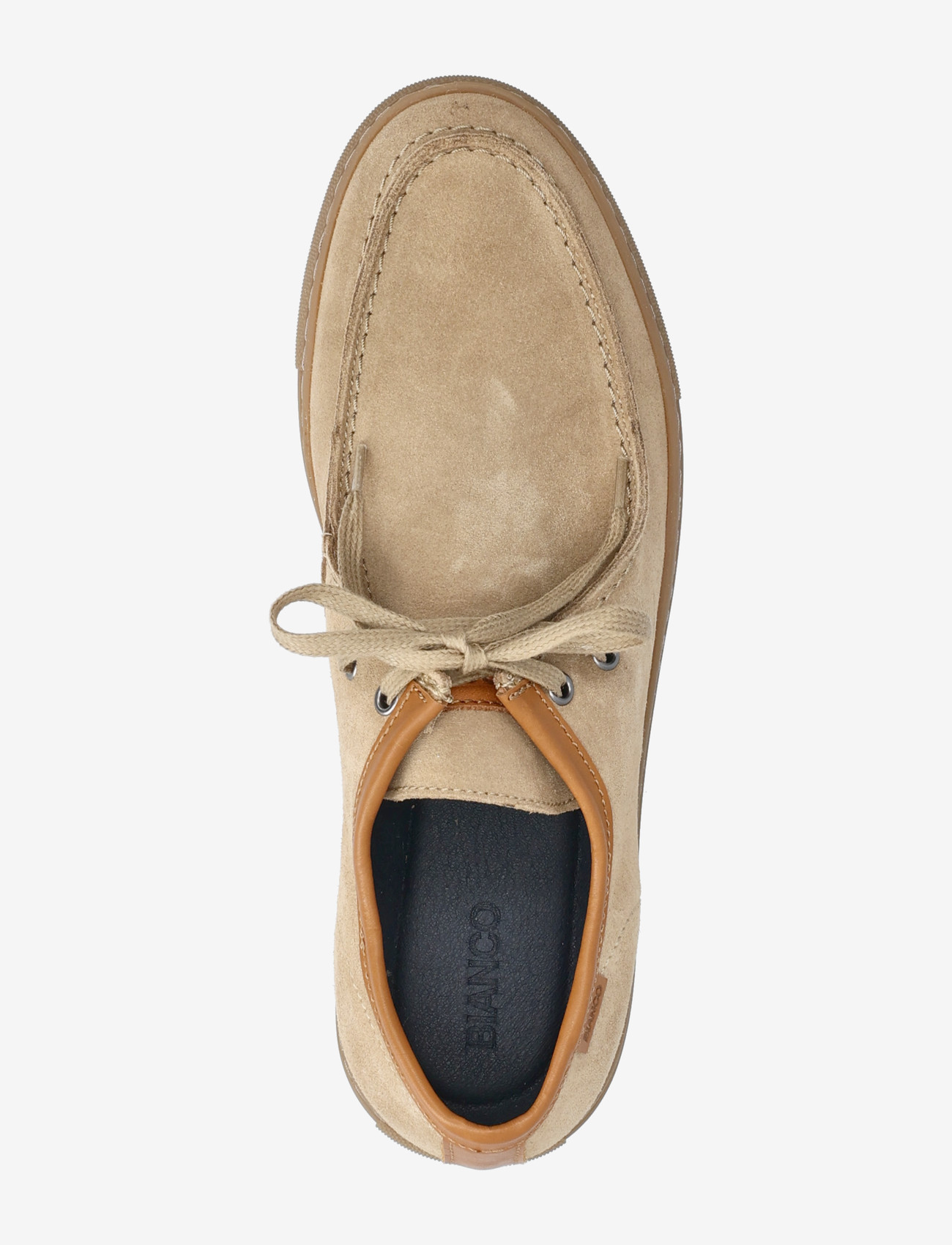 Bianco - BIAYORK Lace Up Suede - kollektioner - sand - 3