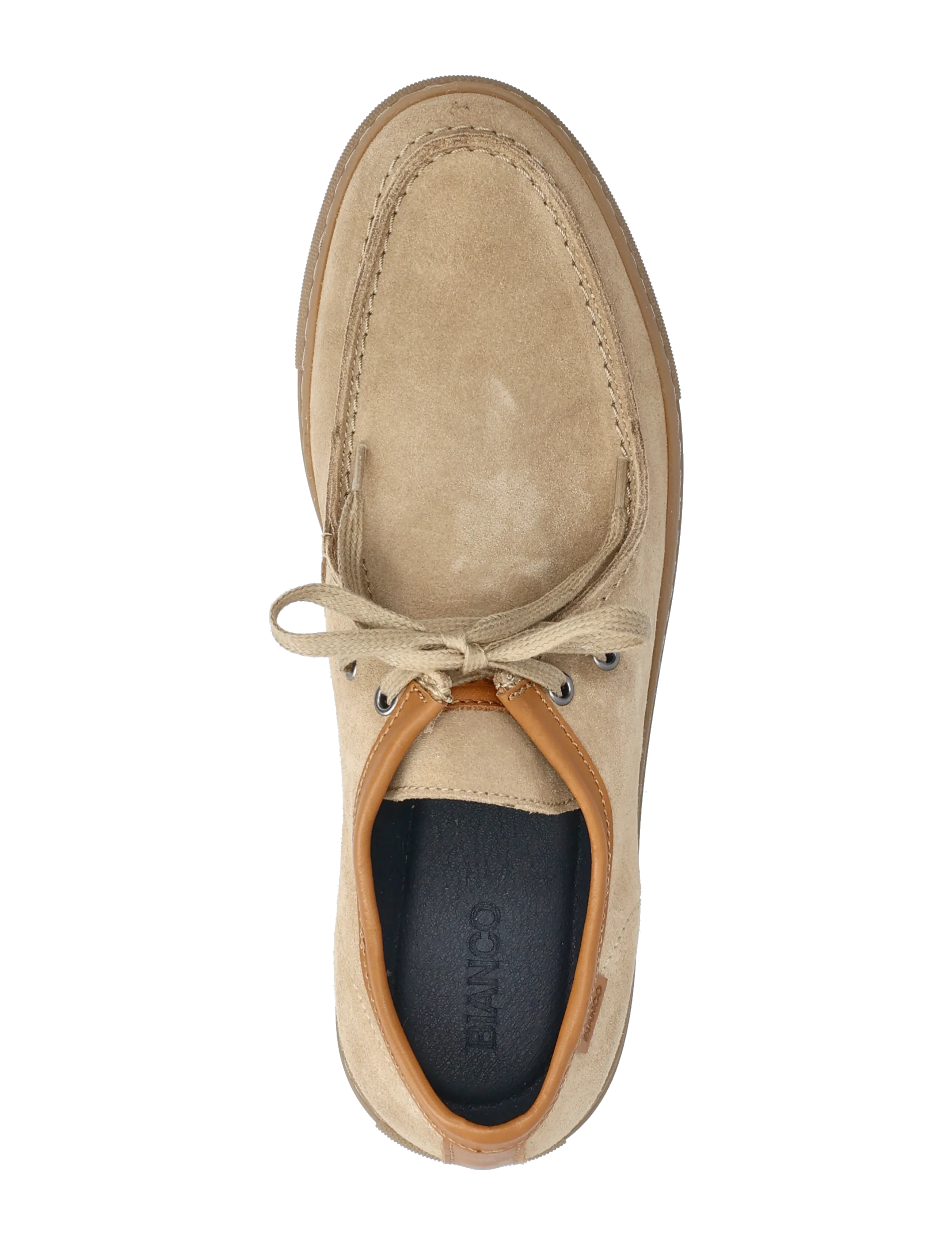 Bianco - BIAYORK Lace Up Suede - kollektionen - sand - 3