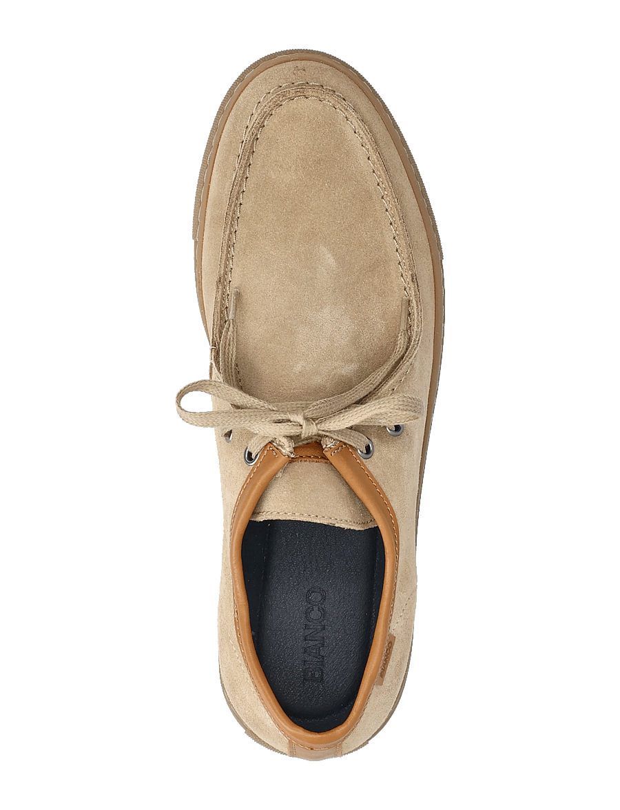 Bianco - BIAYORK Lace Up Suede - collections - sand - 3