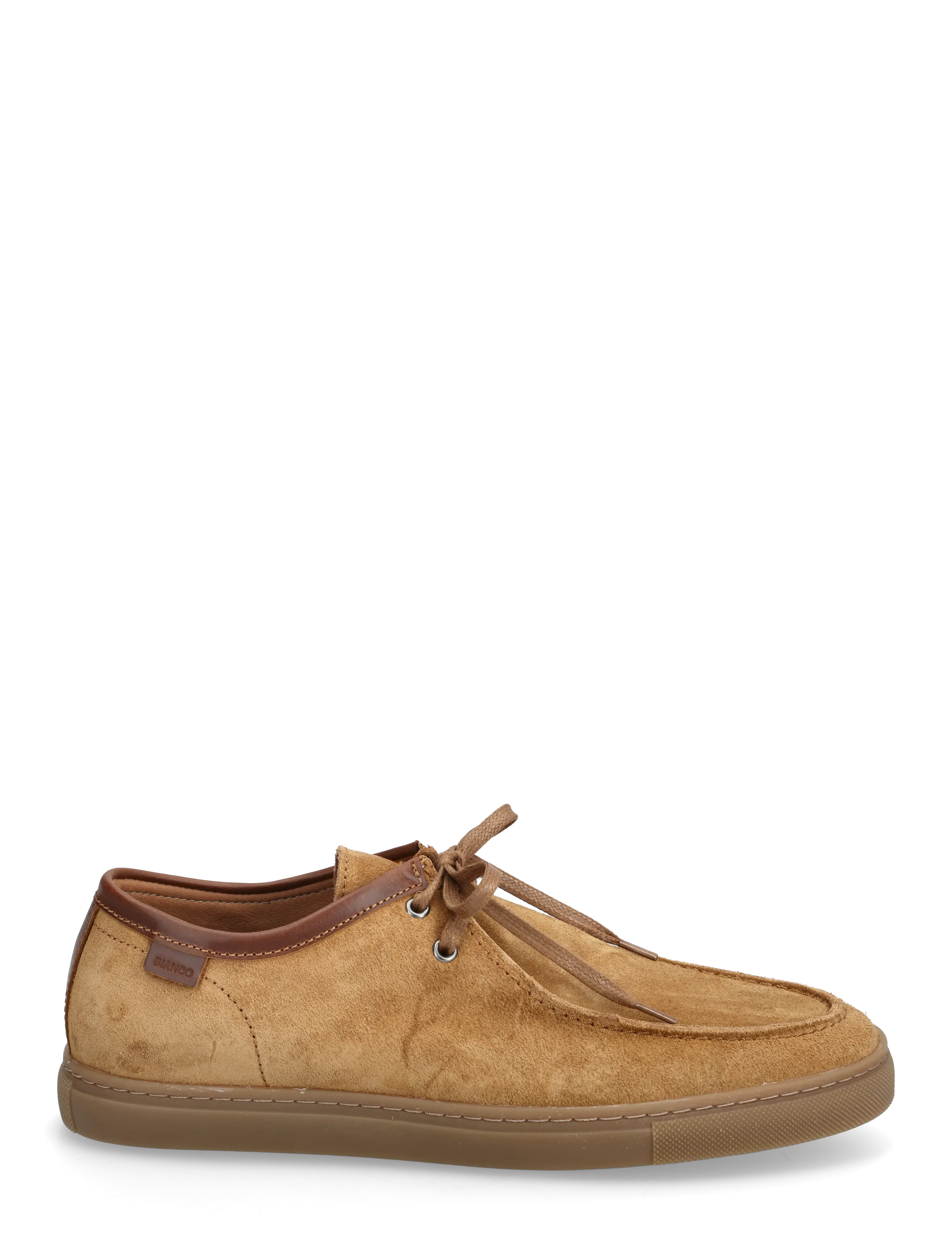 Bianco - BIAYORK Lace Up Suede - kollektsioonid - tan - 1