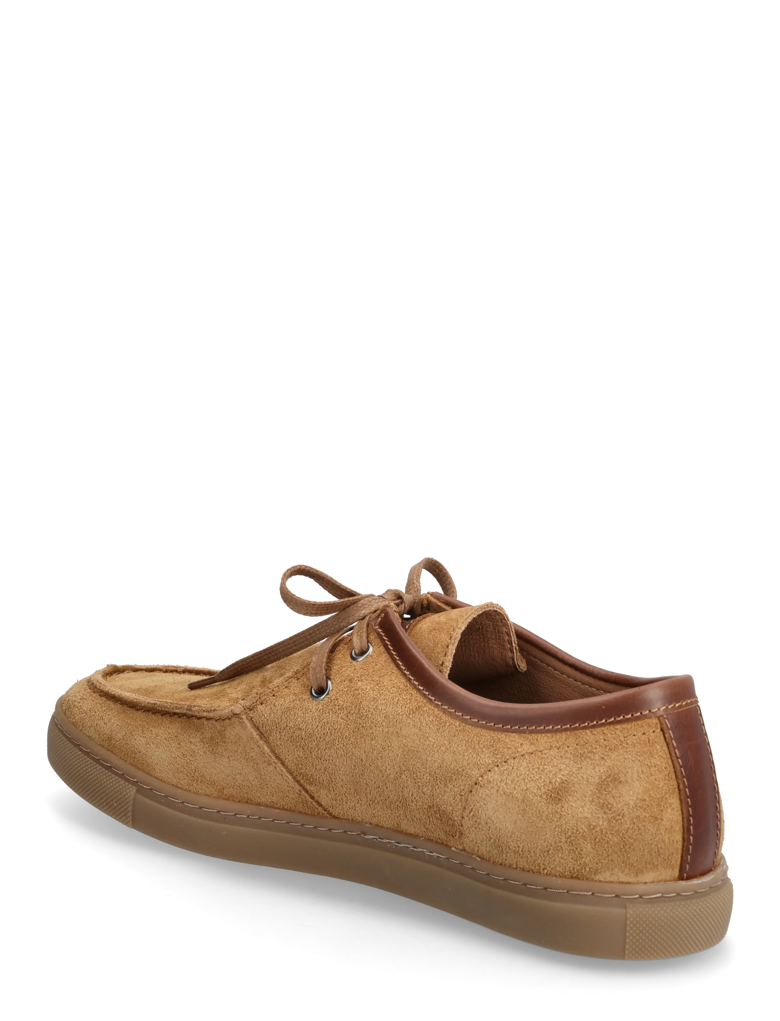 Bianco - BIAYORK Lace Up Suede - kollektsioonid - tan - 2