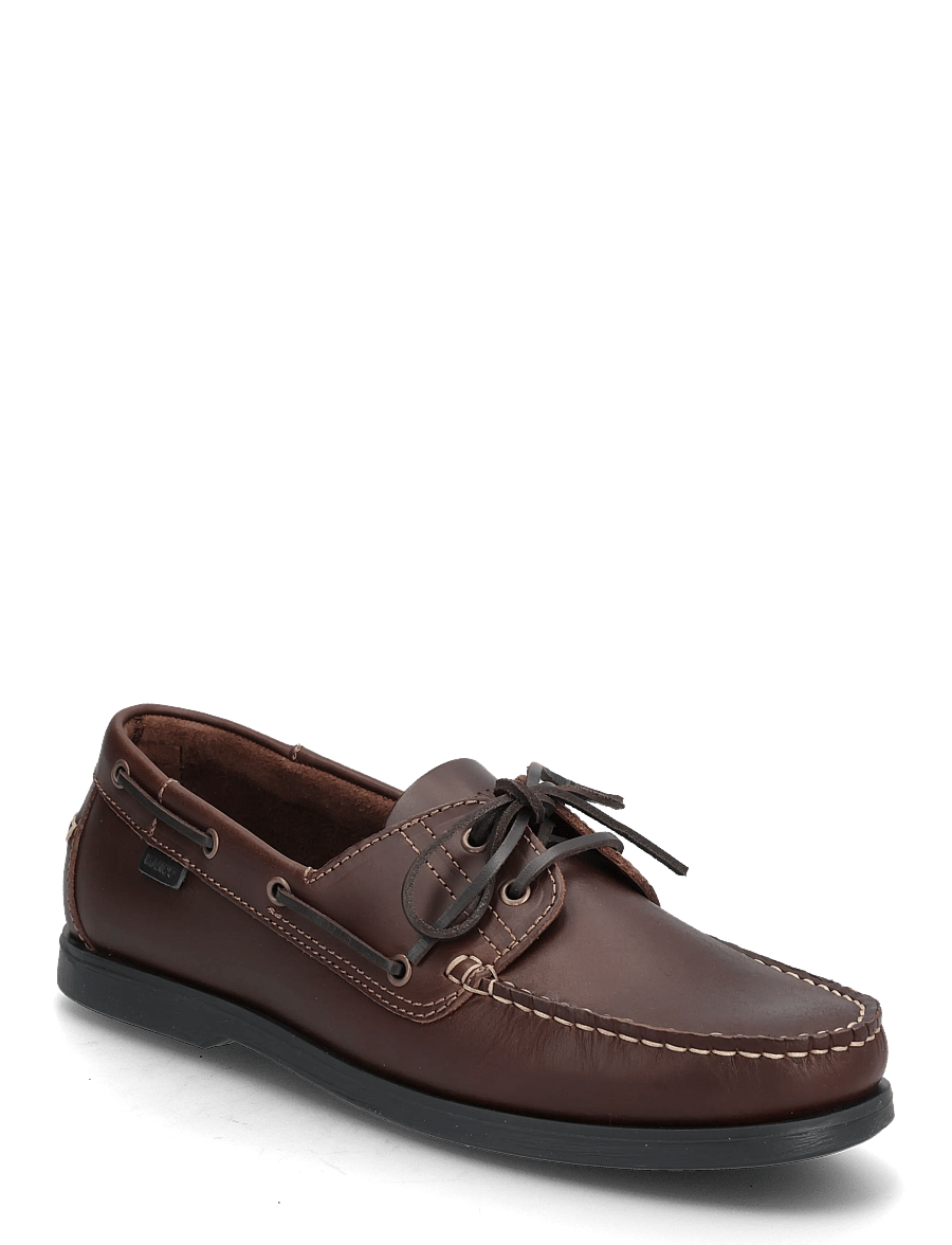 Bianco - BIAIBIZA Boat Shoe Pull Up Leather - kollektionen - brown - 0