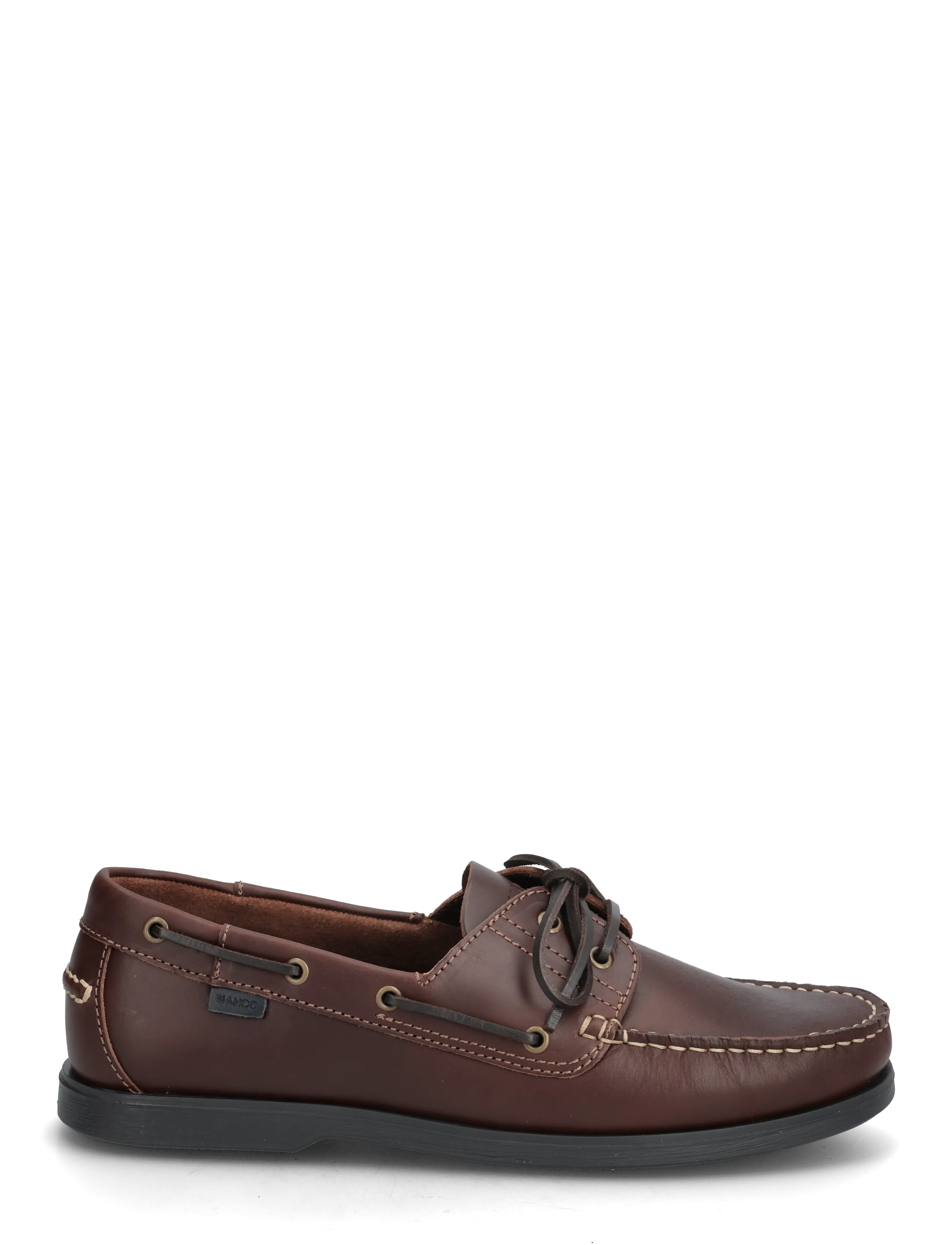 Bianco - BIAIBIZA Boat Shoe Pull Up Leather - kollektionen - brown - 1