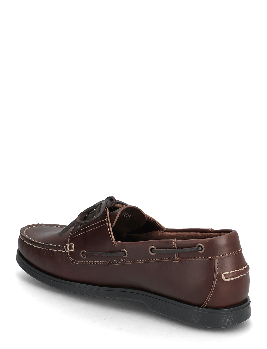 Bianco - BIAIBIZA Boat Shoe Pull Up Leather - kollektionen - brown - 2