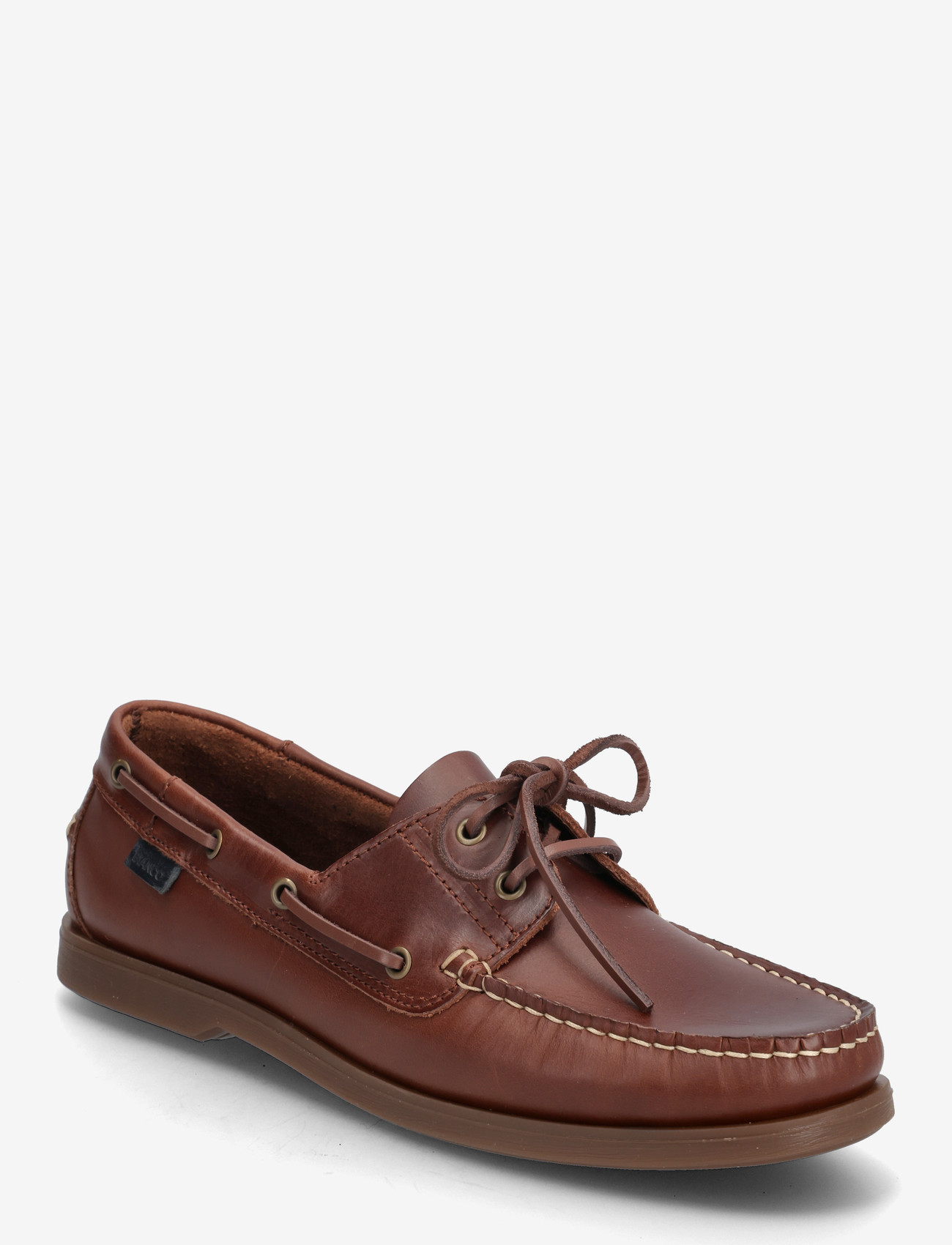 Bianco - BIAIBIZA Boat Shoe Pull Up Leather - nos éditoriaux - cognac - 0