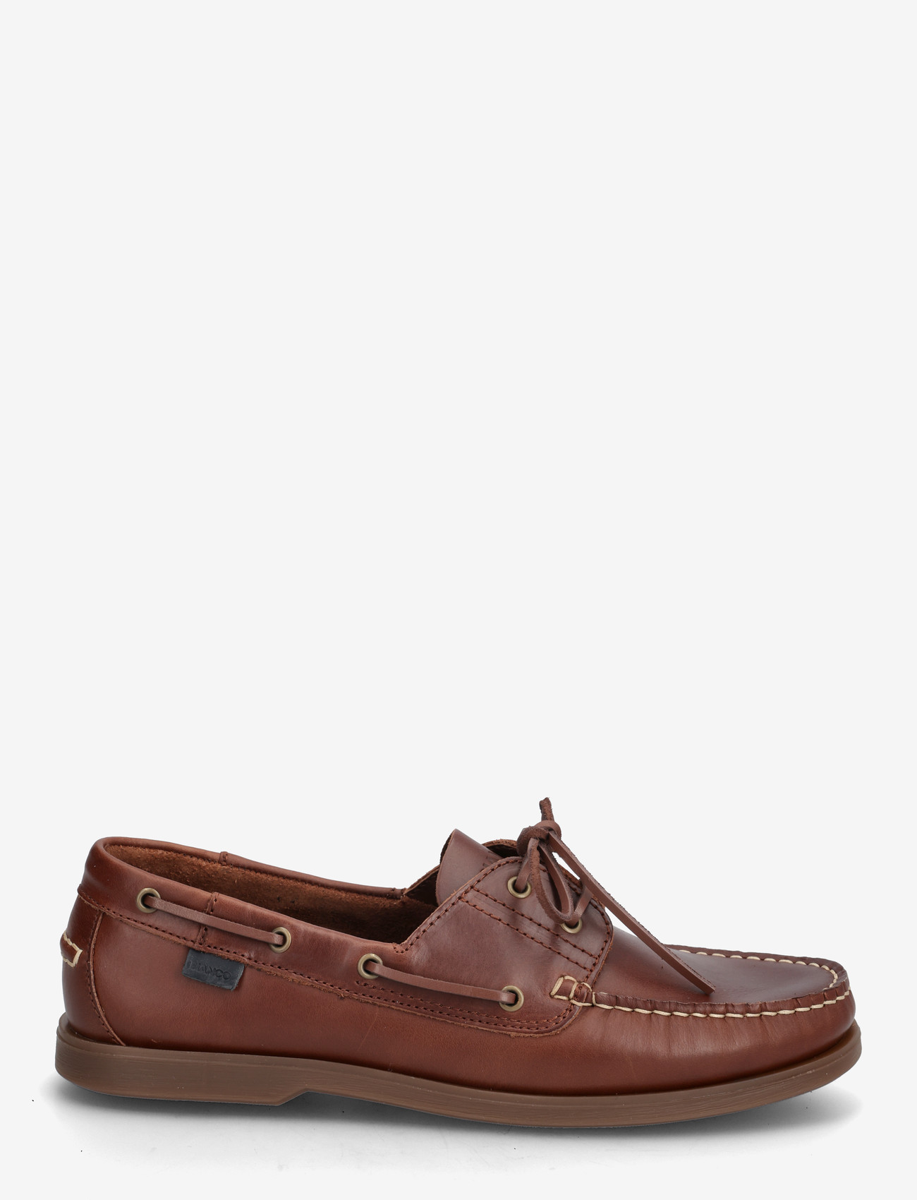 Bianco - BIAIBIZA Boat Shoe Pull Up Leather - nos éditoriaux - cognac - 1