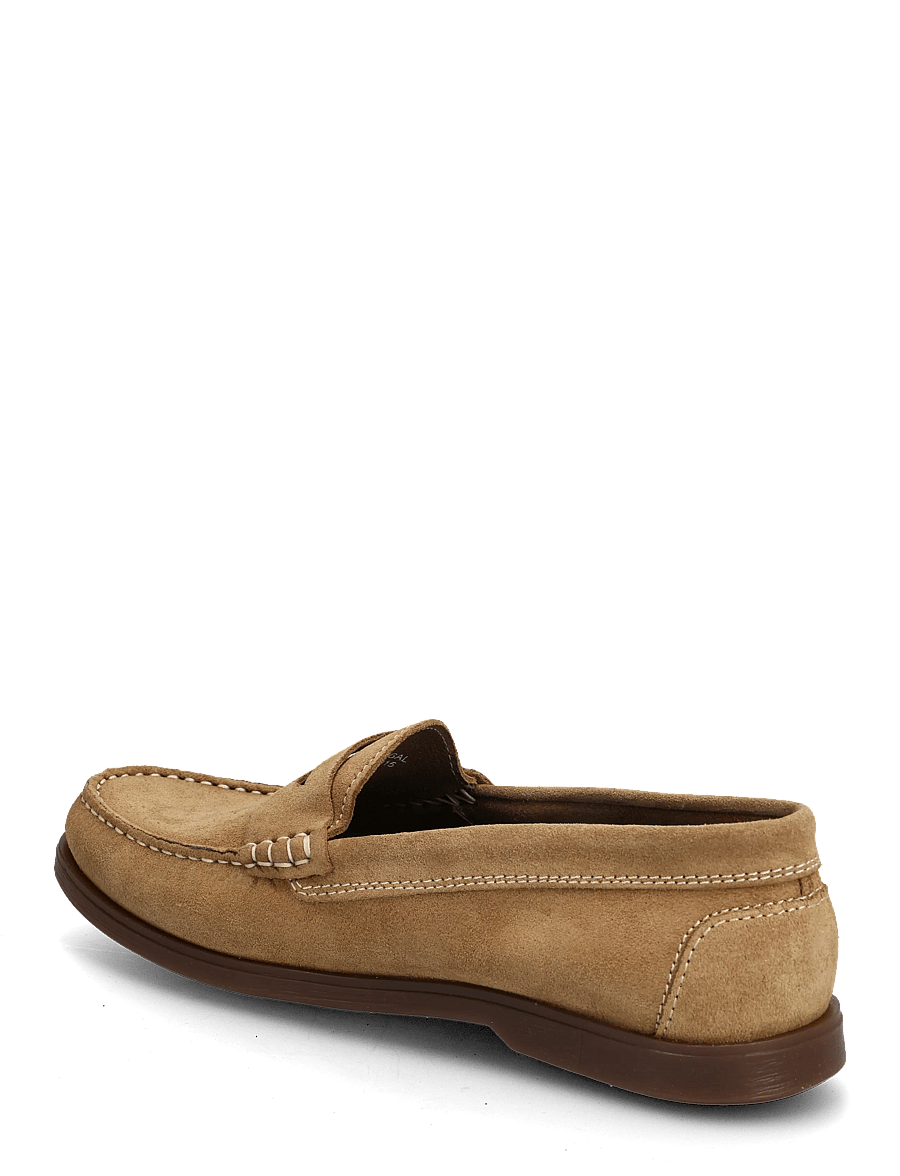 Bianco - BIAIBIZA Penny Loafer Suede - kollektioner - sand - 2