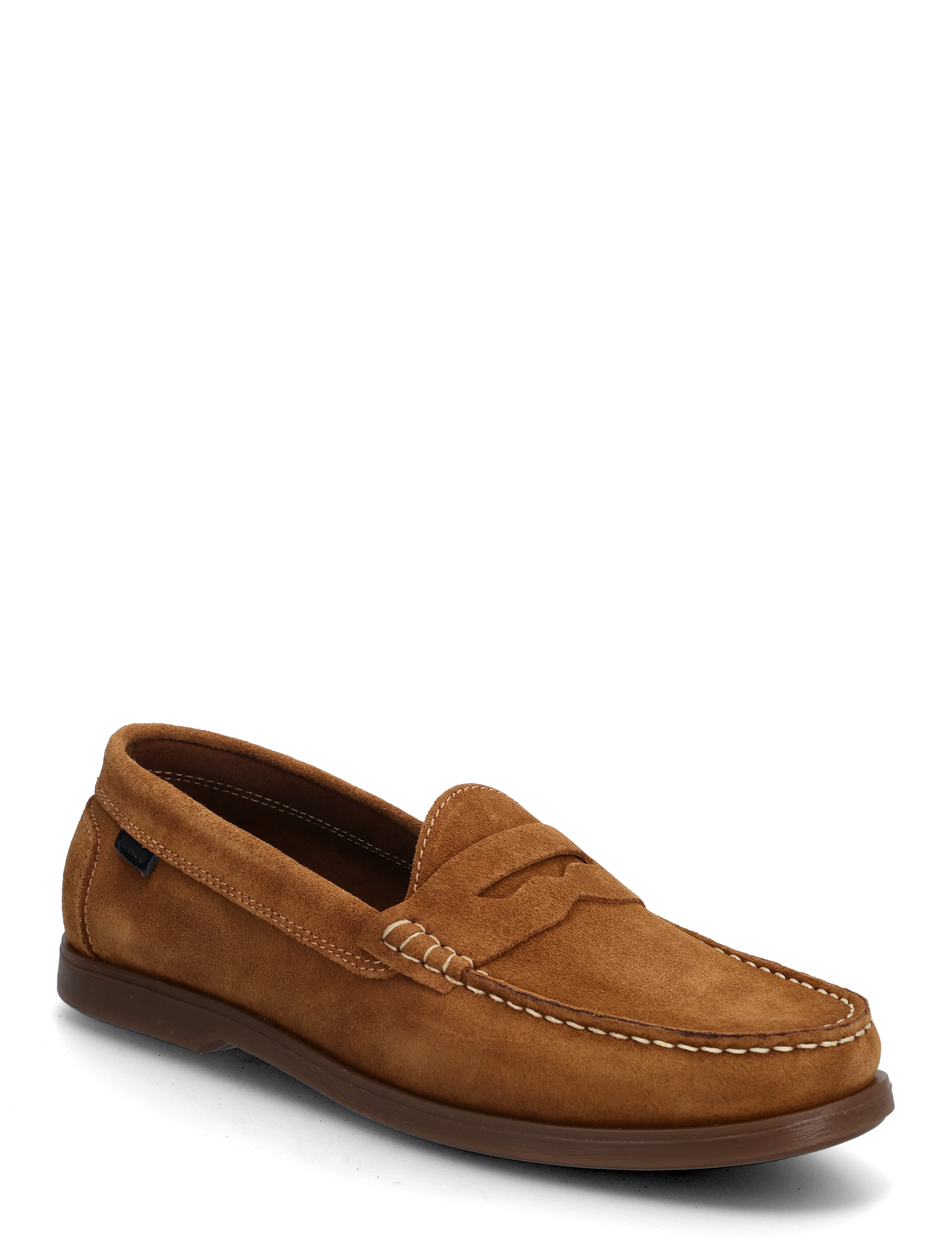 Bianco BIAIBIZA Penny Loafer Suede - Mokassiinid - TAN / brown