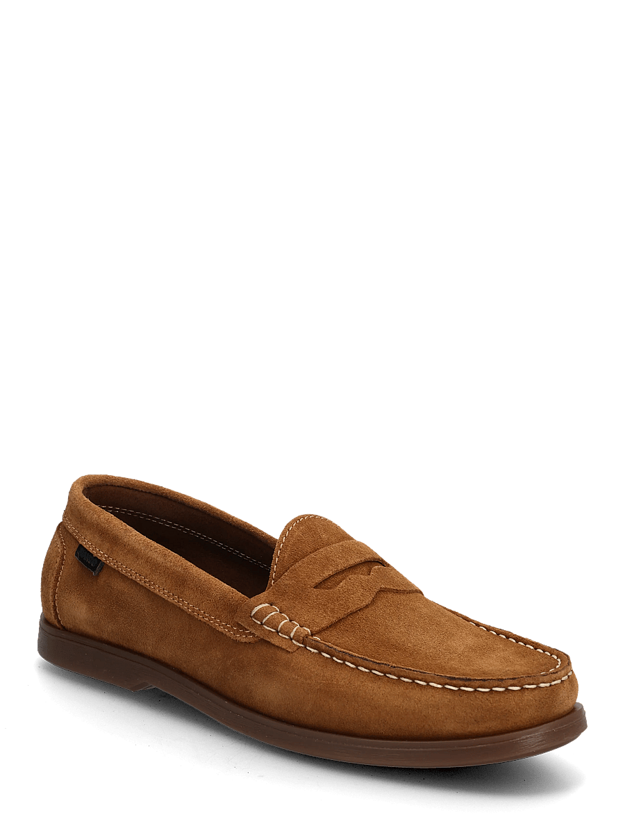Bianco - BIAIBIZA Penny Loafer Suede - kollektioner - tan - 0