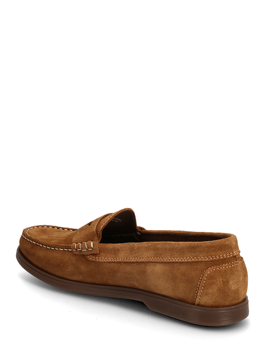 Bianco - BIAIBIZA Penny Loafer Suede - kollektioner - tan - 2