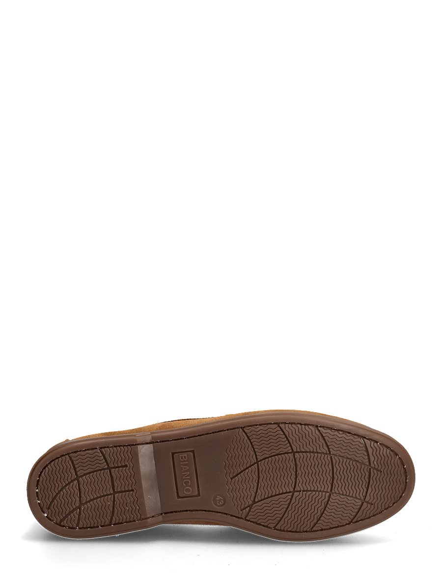Bianco - BIAIBIZA Penny Loafer Suede - kollektioner - tan - 4