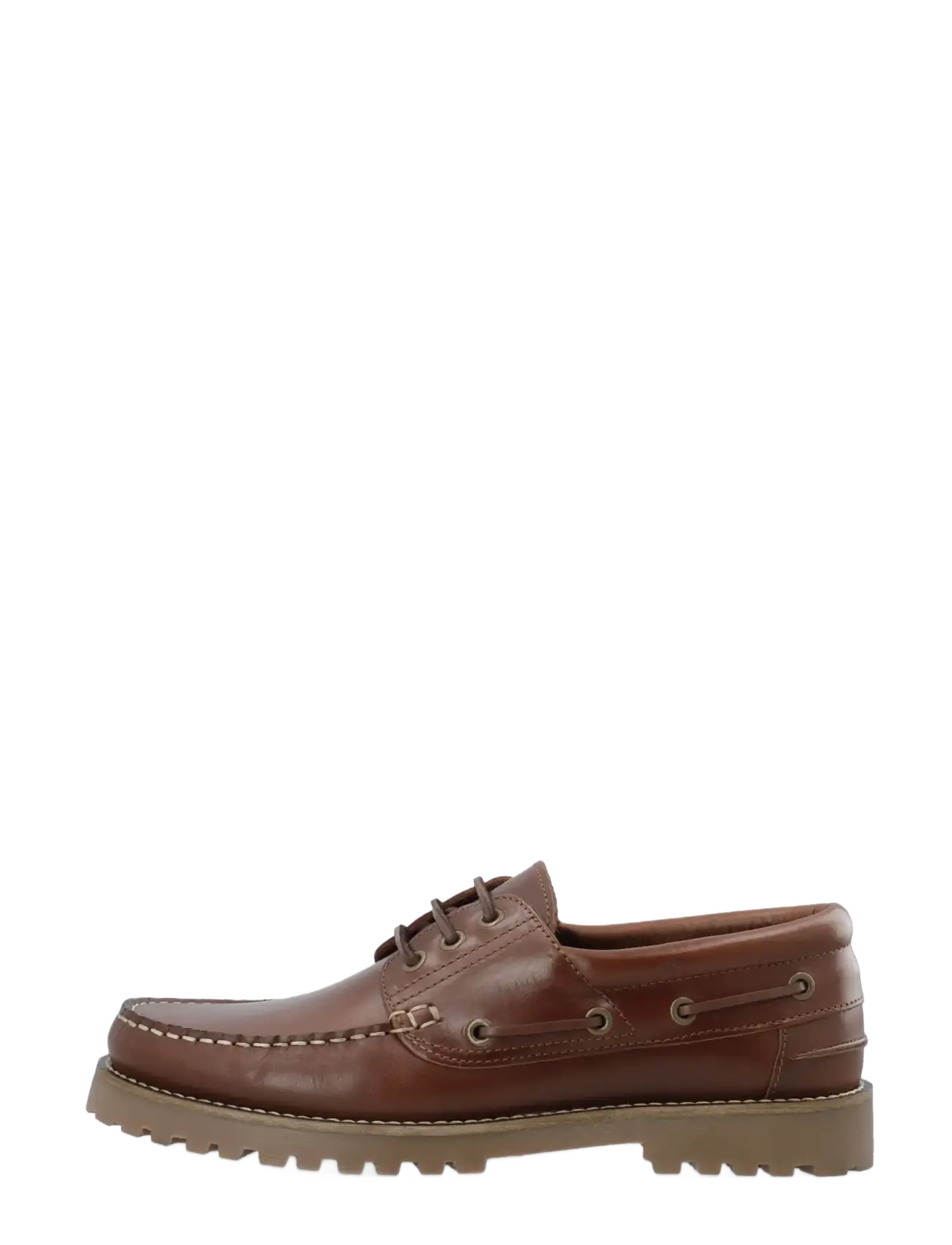 Bianco - BIAGREG Boat Shoe Pull Up Leather 2.0 - collections - brown - 1