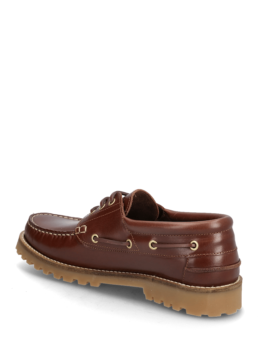Bianco - BIAGREG Boat Shoe Pull Up Leather 2.0 - kollektsioonid - brown - 2