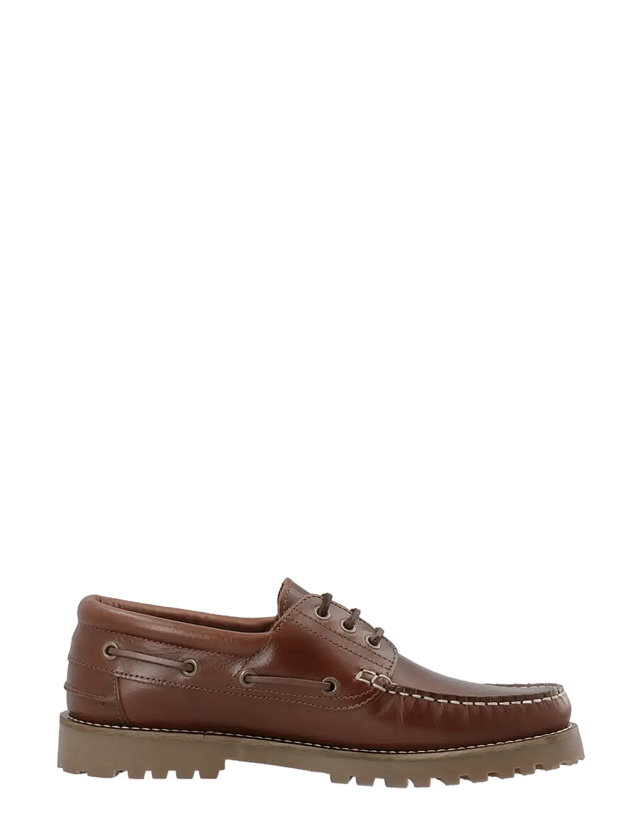 Bianco - BIAGREG Boat Shoe Pull Up Leather 2.0 - collections - brown - 3