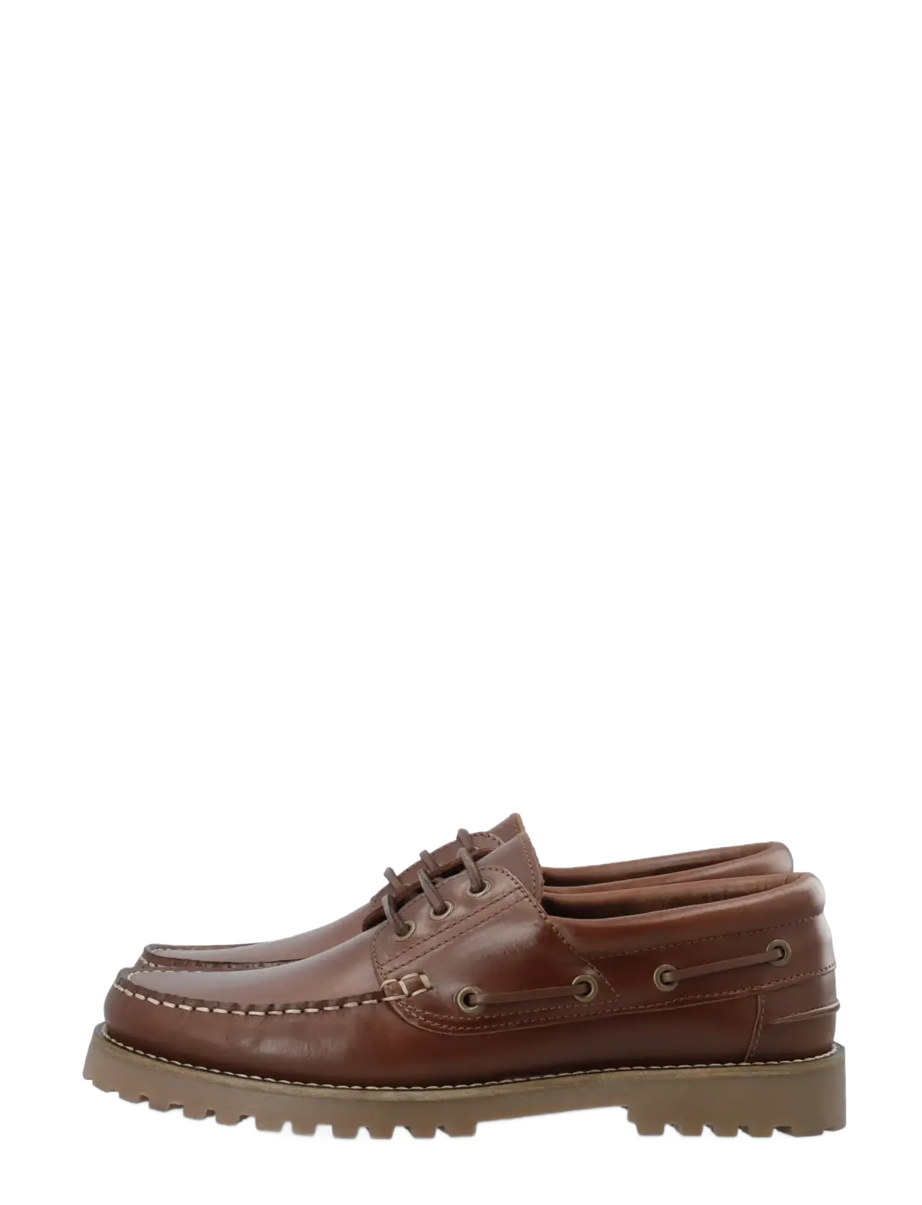 Bianco - BIAGREG Boat Shoe Pull Up Leather 2.0 - collections - brown - 5