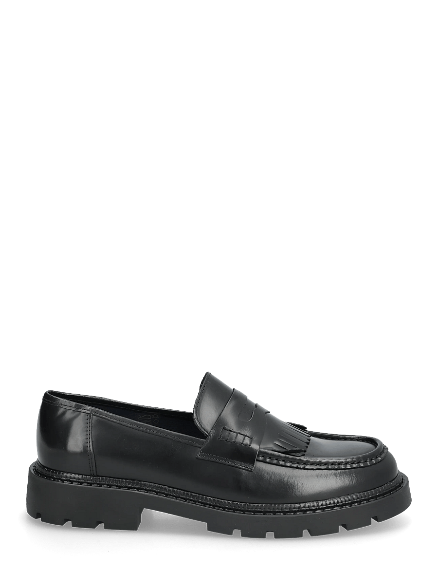 Bianco - BIAJEFF Fringe Loafer Polido - collections - black - 1