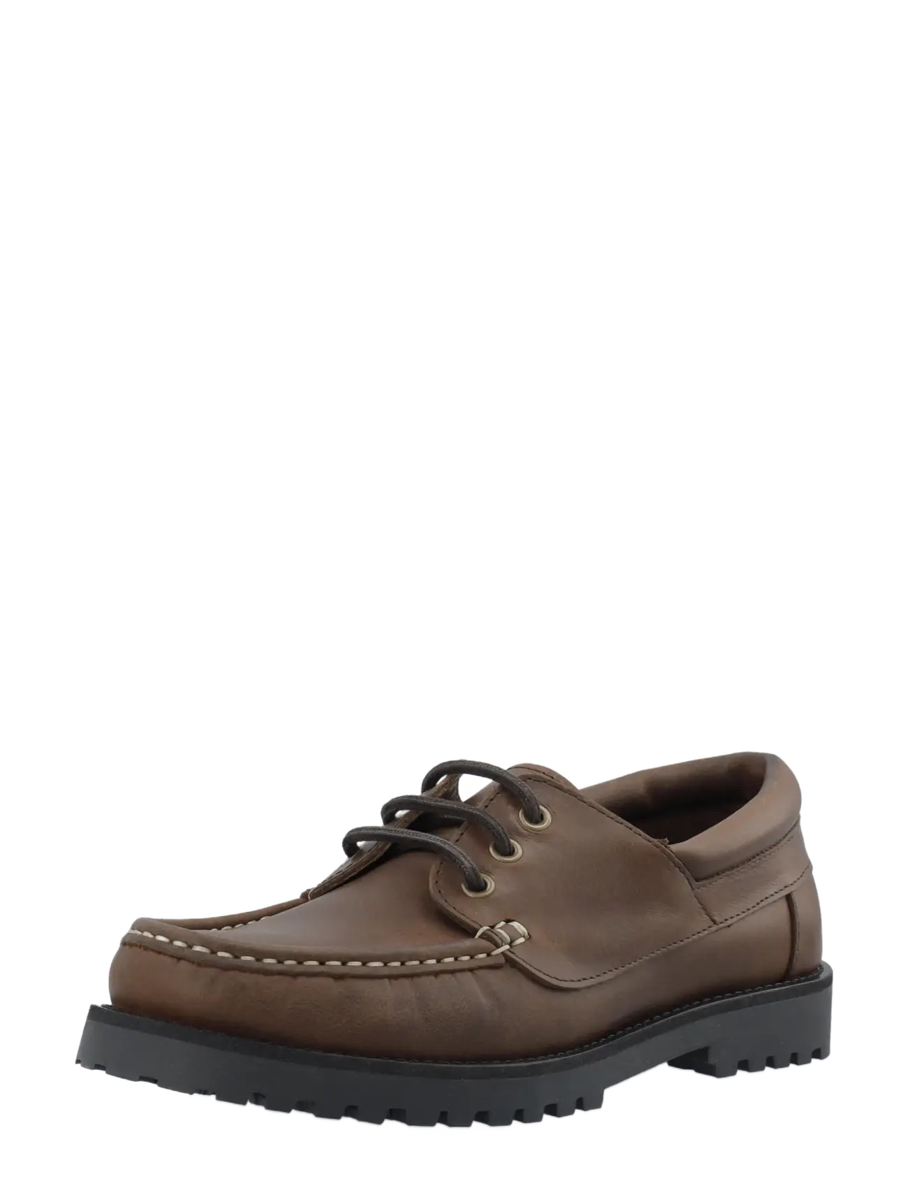 Bianco BIAGREG Moc Toe Crazy Horse - Shoes - BROWN / brown