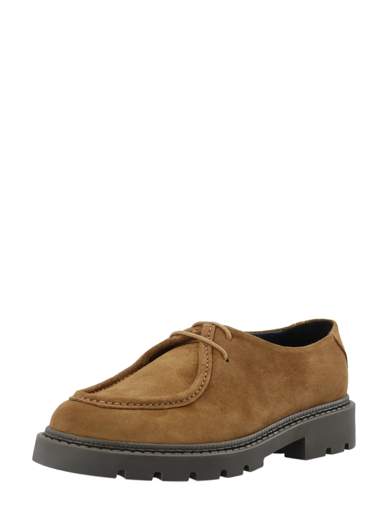 Bianco Biajeff Moc Toe Oily Suede, 43, Brown, Business > Moc Toes, Herre