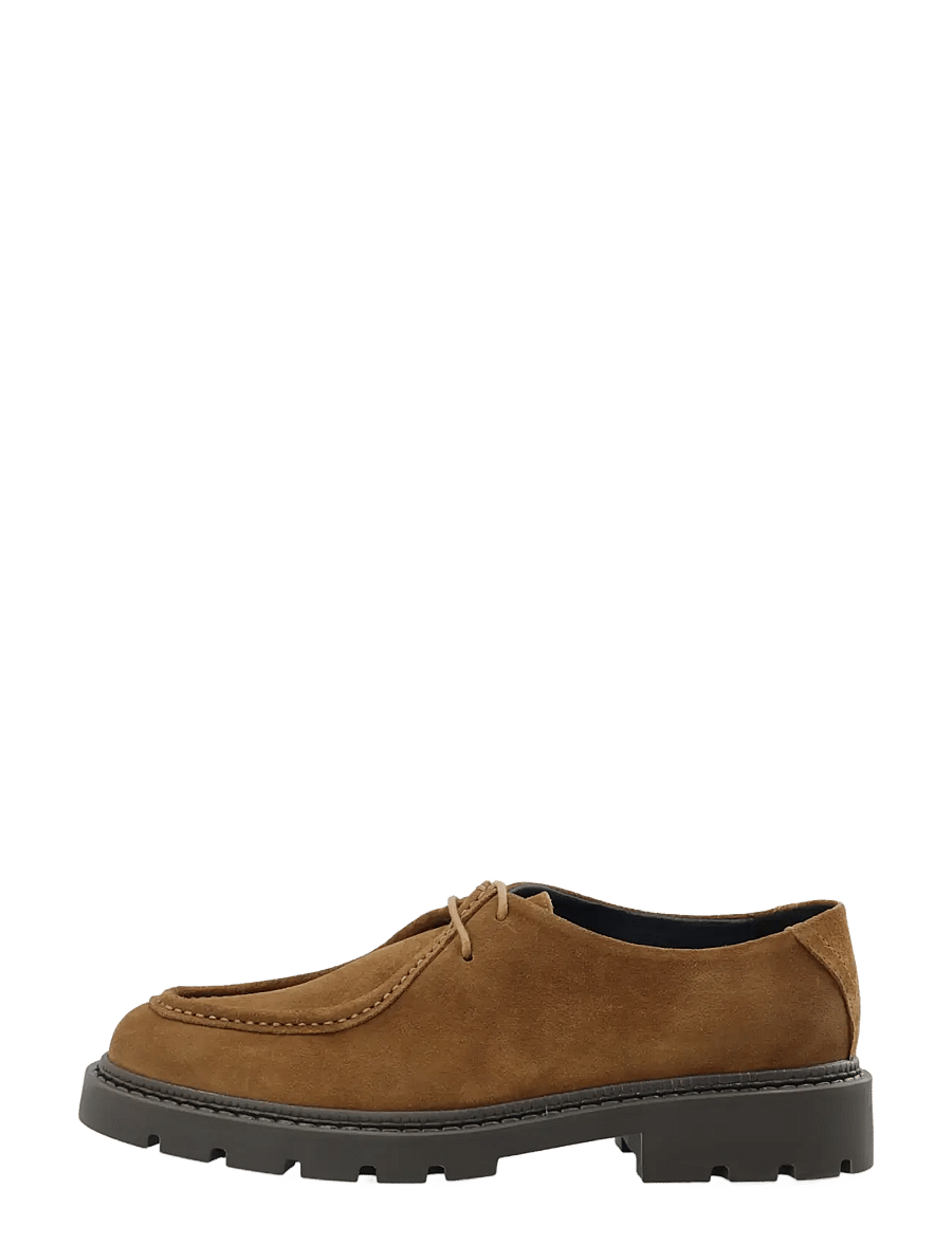 Bianco - BIAJEFF Moc Toe Oily Suede - moc-toe kingad - tan - 2