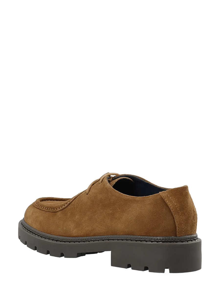 Bianco - BIAJEFF Moc Toe Oily Suede - moc-toe kingad - tan - 3