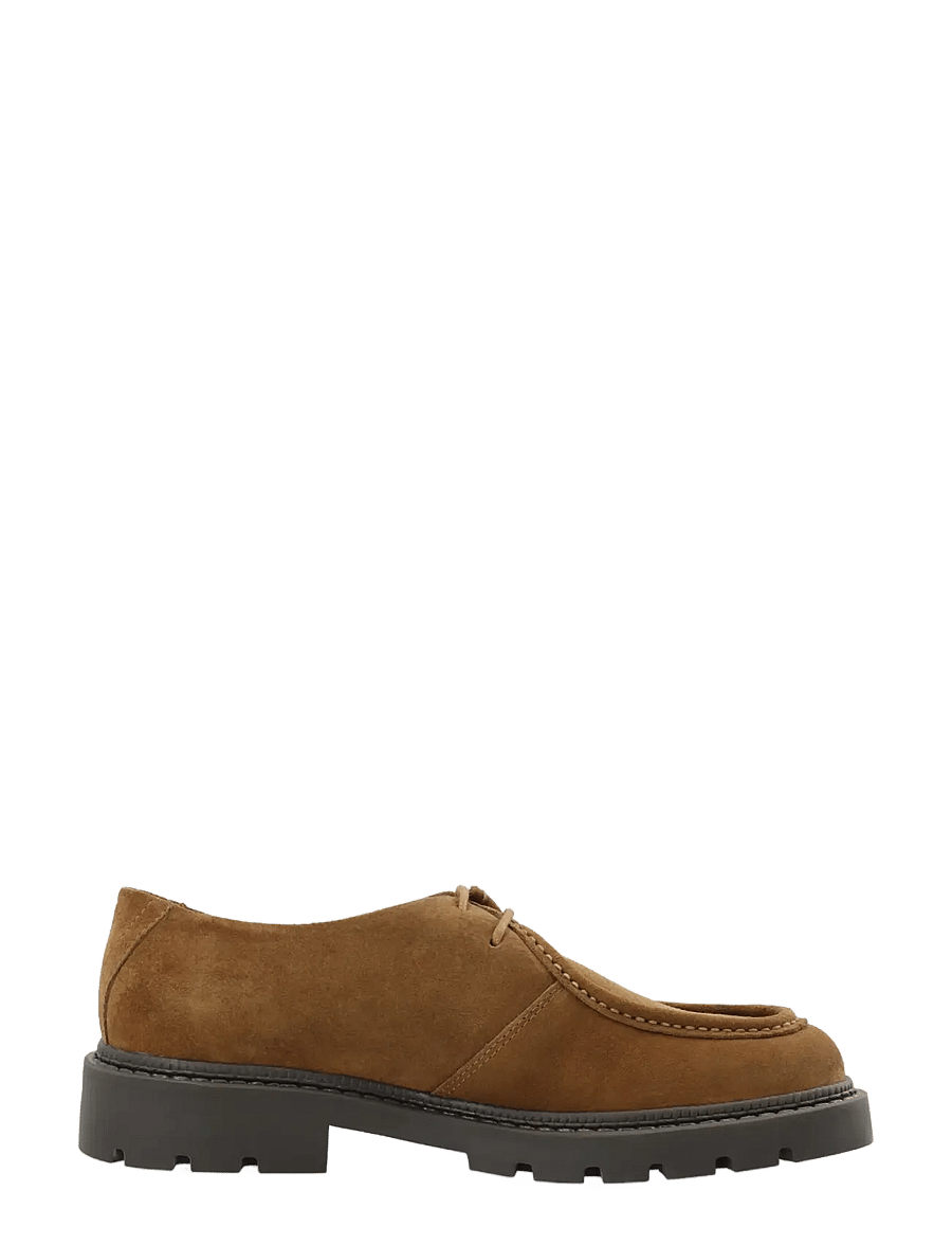 Bianco - BIAJEFF Moc Toe Oily Suede - moc-toe kingad - tan - 4