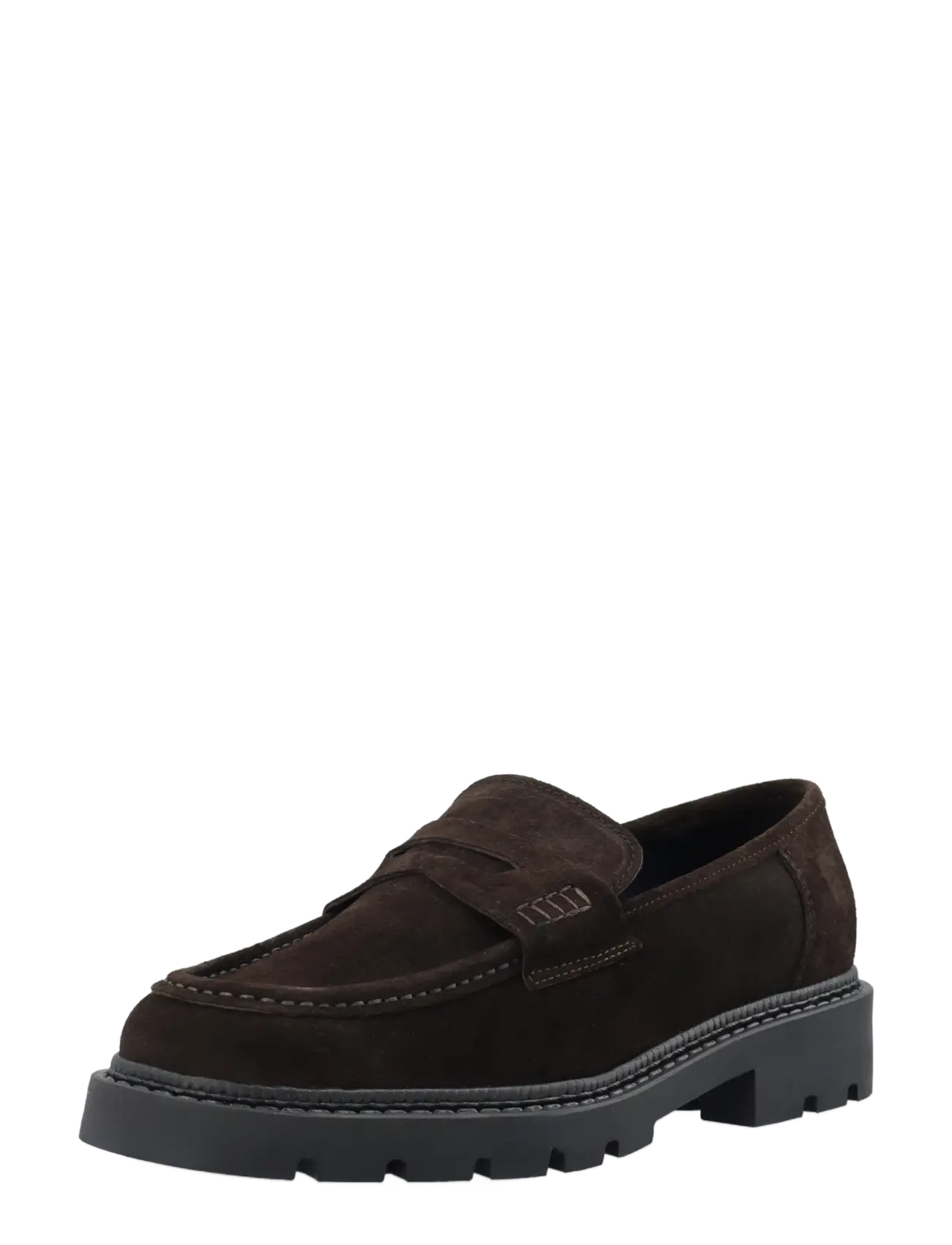 Bianco Biajeff Penny Loafer Oily Suede, 42, Schuhe, Braun - Loafers, Männerswear