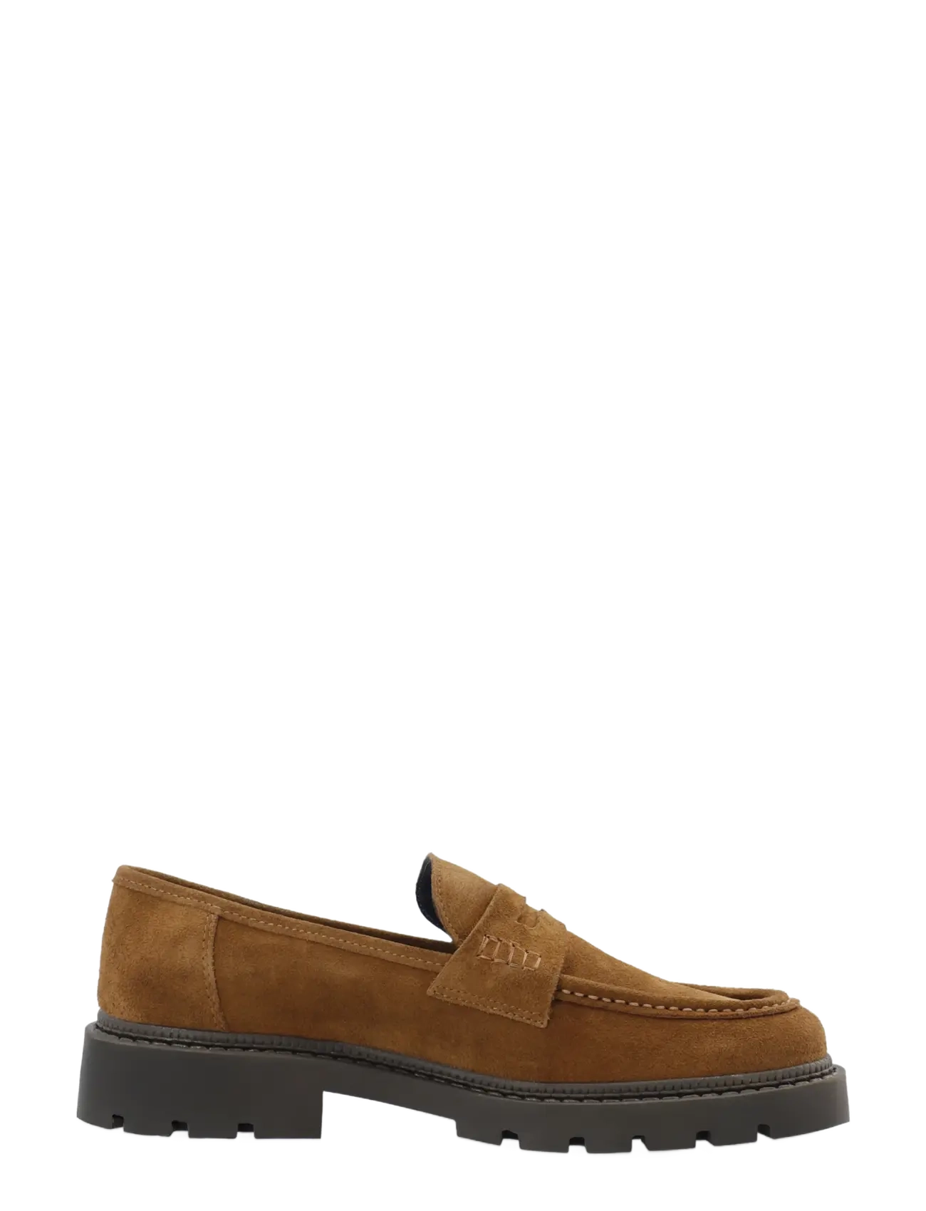 Bianco - BIAJEFF Penny Loafer Oily Suede - kollektsioonid - tan - 3