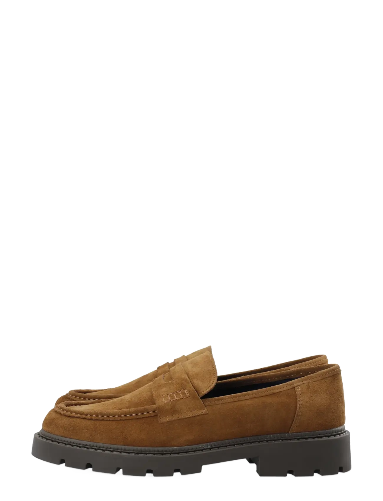 Bianco - BIAJEFF Penny Loafer Oily Suede - kollektsioonid - tan - 5