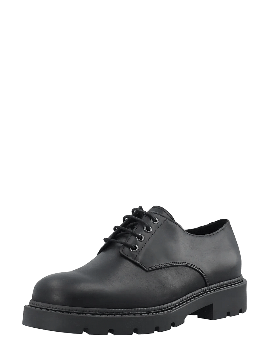 Bianco - BIAJEFF Derby Crazy Horse - derby-schuhe - black - 0