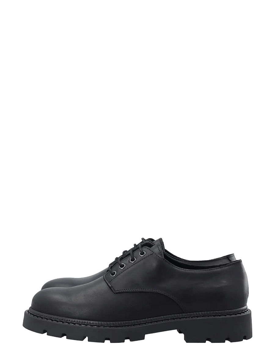 Bianco - BIAJEFF Derby Crazy Horse - derby-schuhe - black - 5
