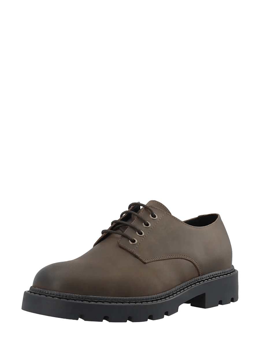 Bianco - BIAJEFF Derby Crazy Horse - derby-schuhe - brown - 0