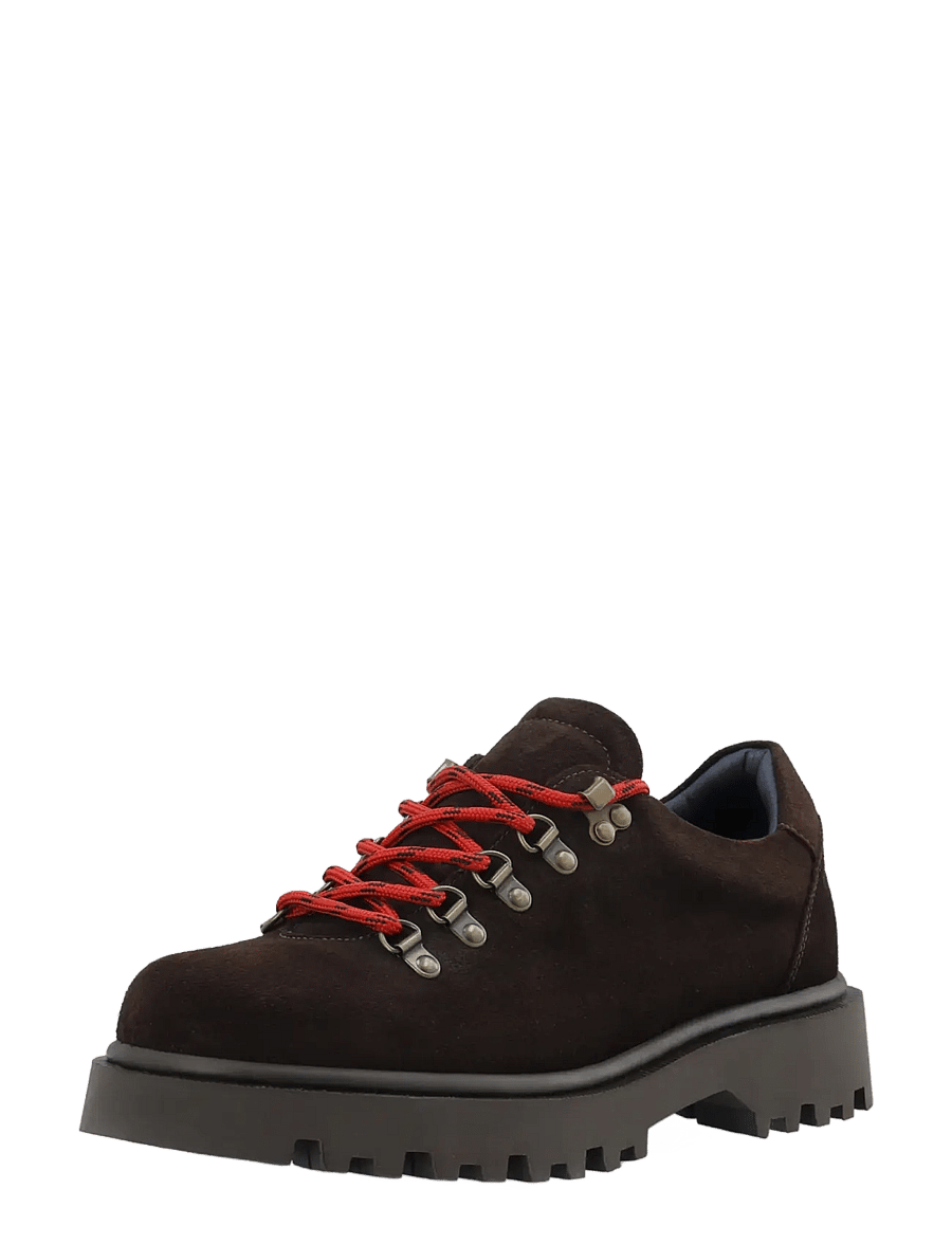 Bianco - BIADENALI Hiking Shoe Suede - dark brown - 0