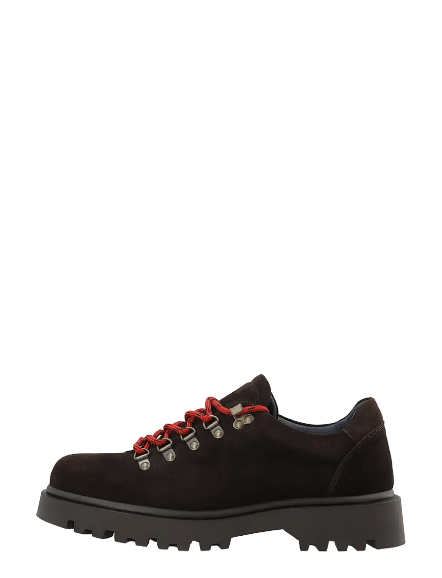 Bianco - BIADENALI Hiking Shoe Suede - dark brown - 1
