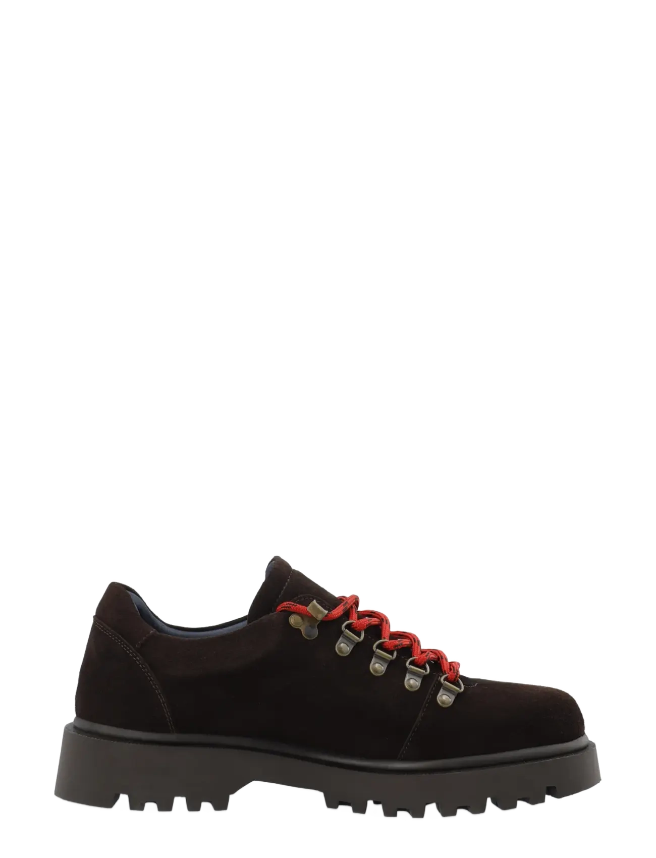 Bianco - BIADENALI Hiking Shoe Suede - dark brown - 3