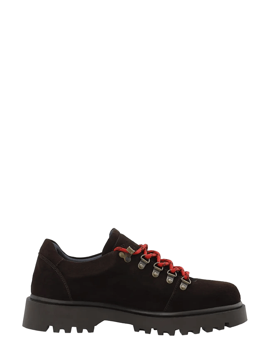 Bianco - BIADENALI Hiking Shoe Suede - dark brown - 3