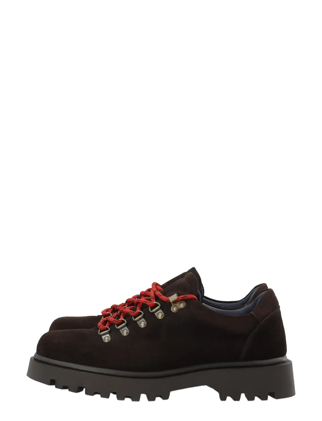 Bianco - BIADENALI Hiking Shoe Suede - dark brown - 5