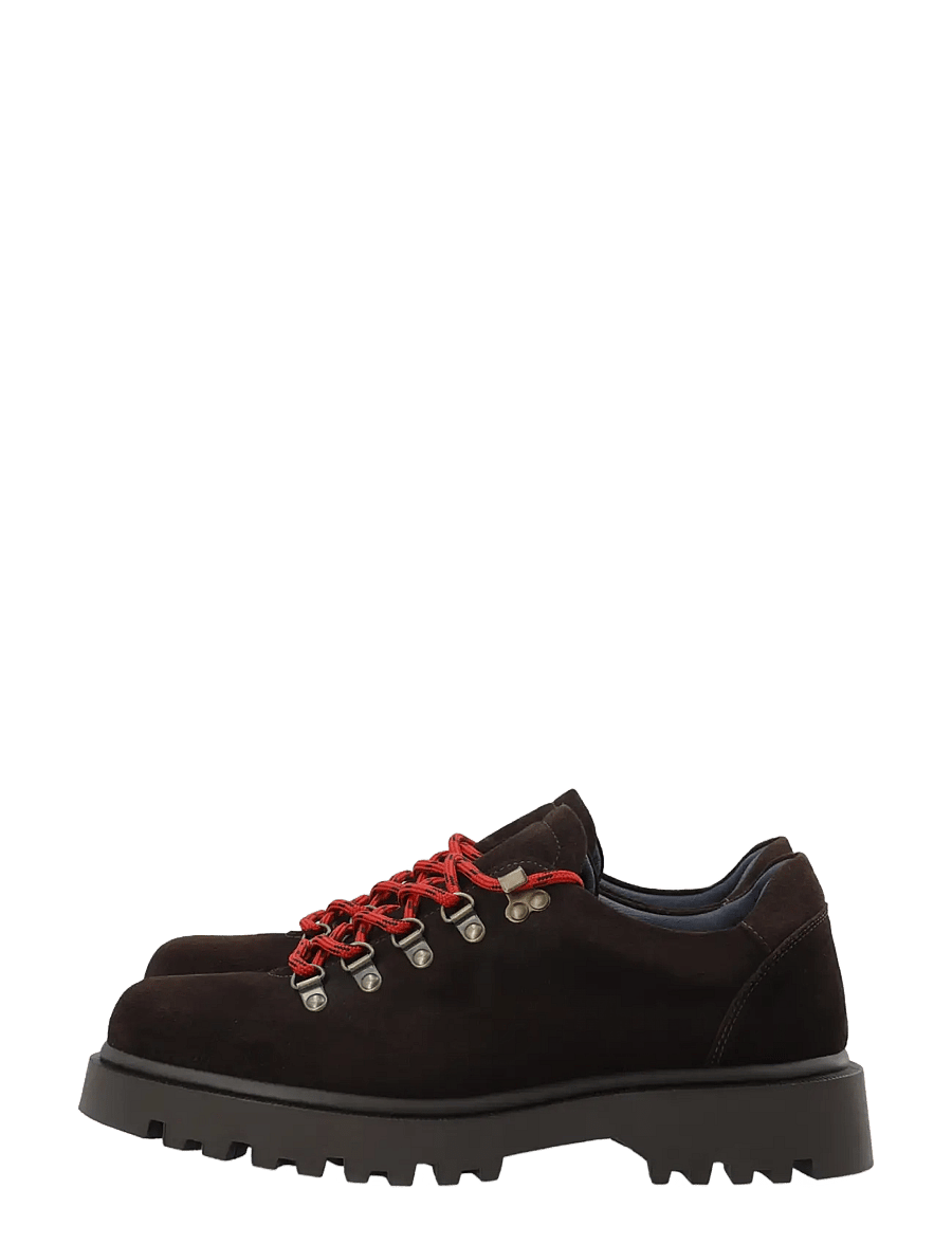 Bianco - BIADENALI Hiking Shoe Suede - dark brown - 5