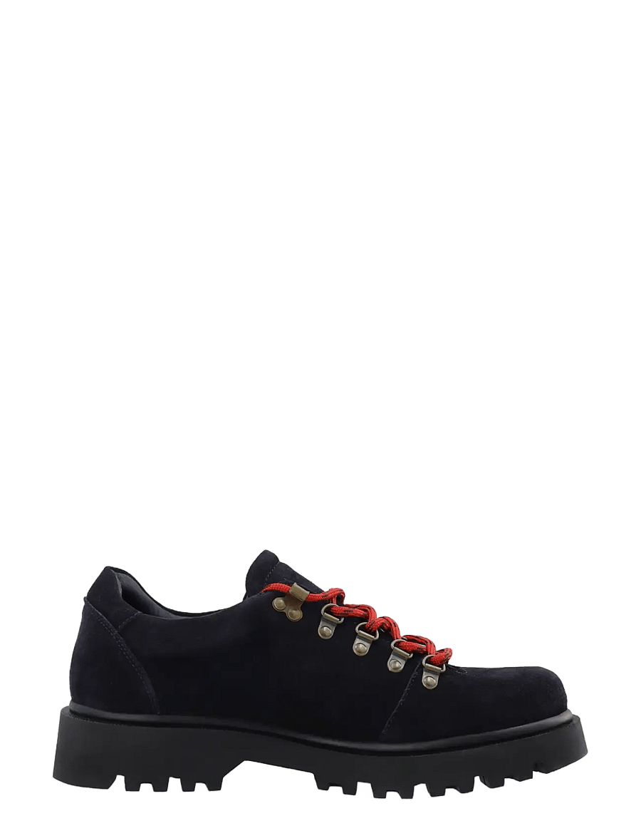 Bianco - BIADENALI Hiking Shoe Suede - schnürstiefel - navy - 3