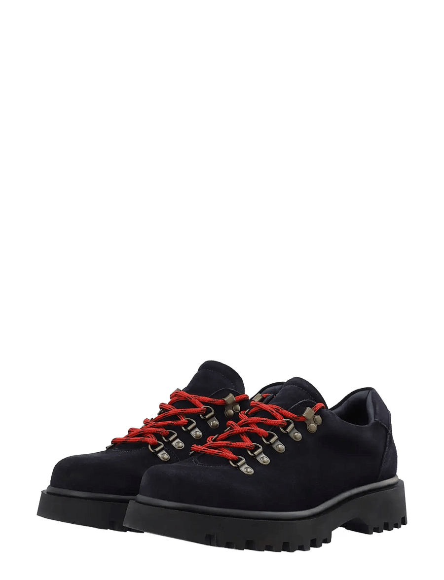 Bianco - BIADENALI Hiking Shoe Suede - schnürstiefel - navy - 5