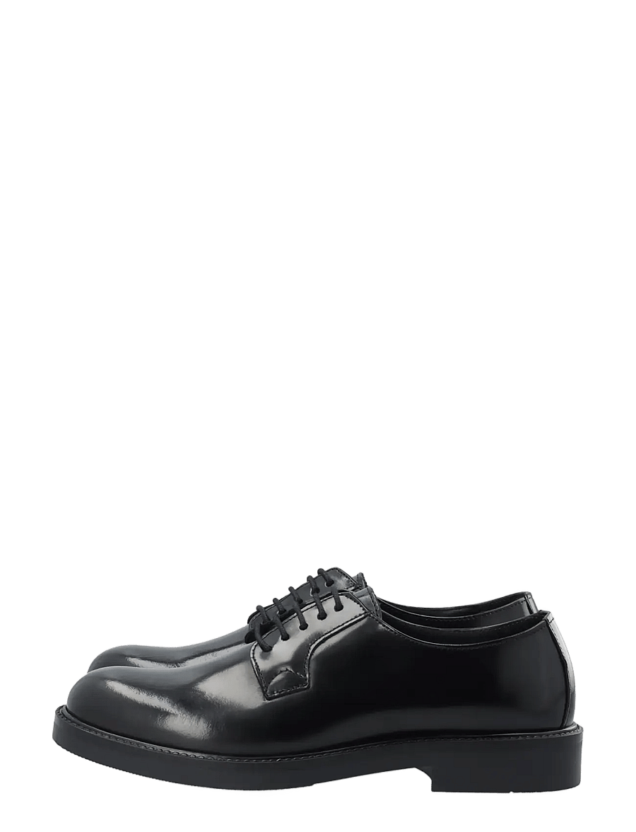 Bianco - BIANEWPORT Derby Polido - derby sko - black - 5