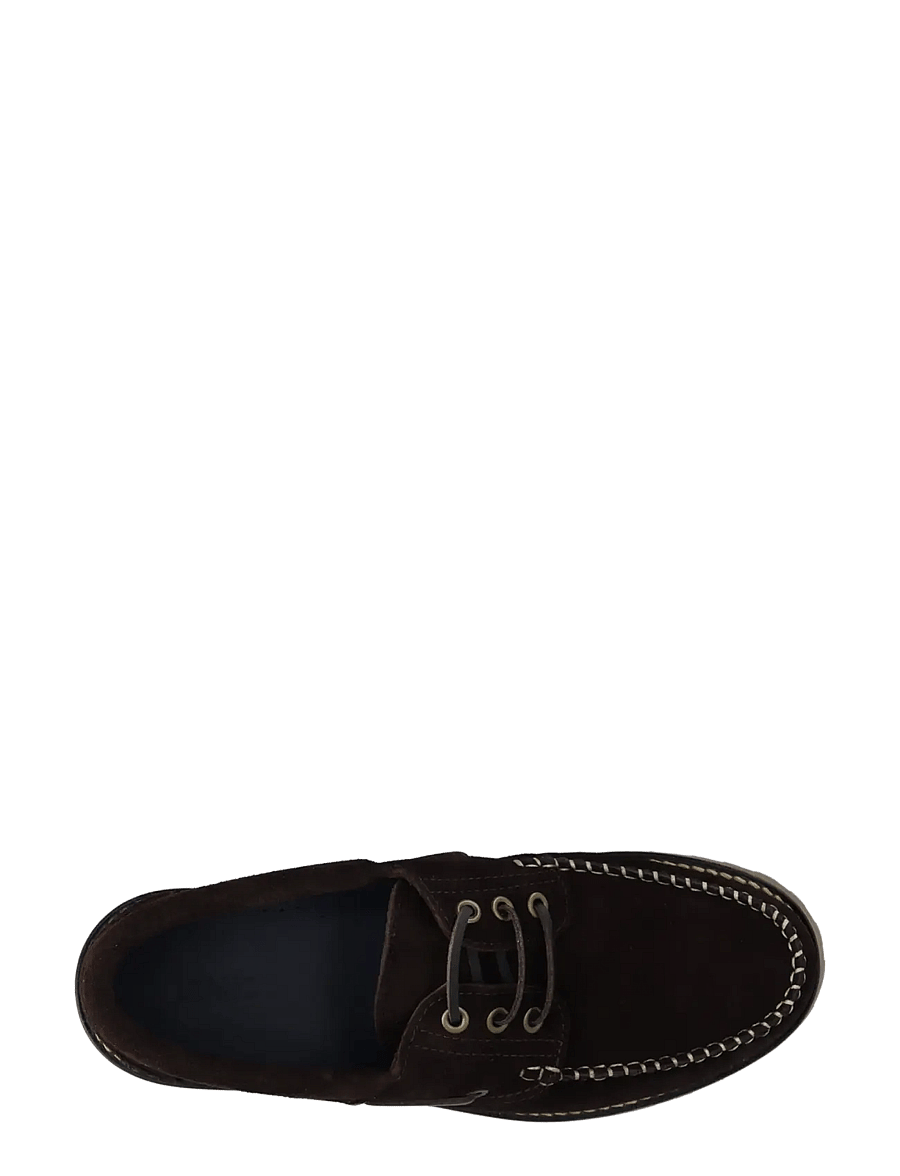 Bianco - BIAGREG Boat Shoe Stitched Moc Suede - kollektionen - dark brown - 4